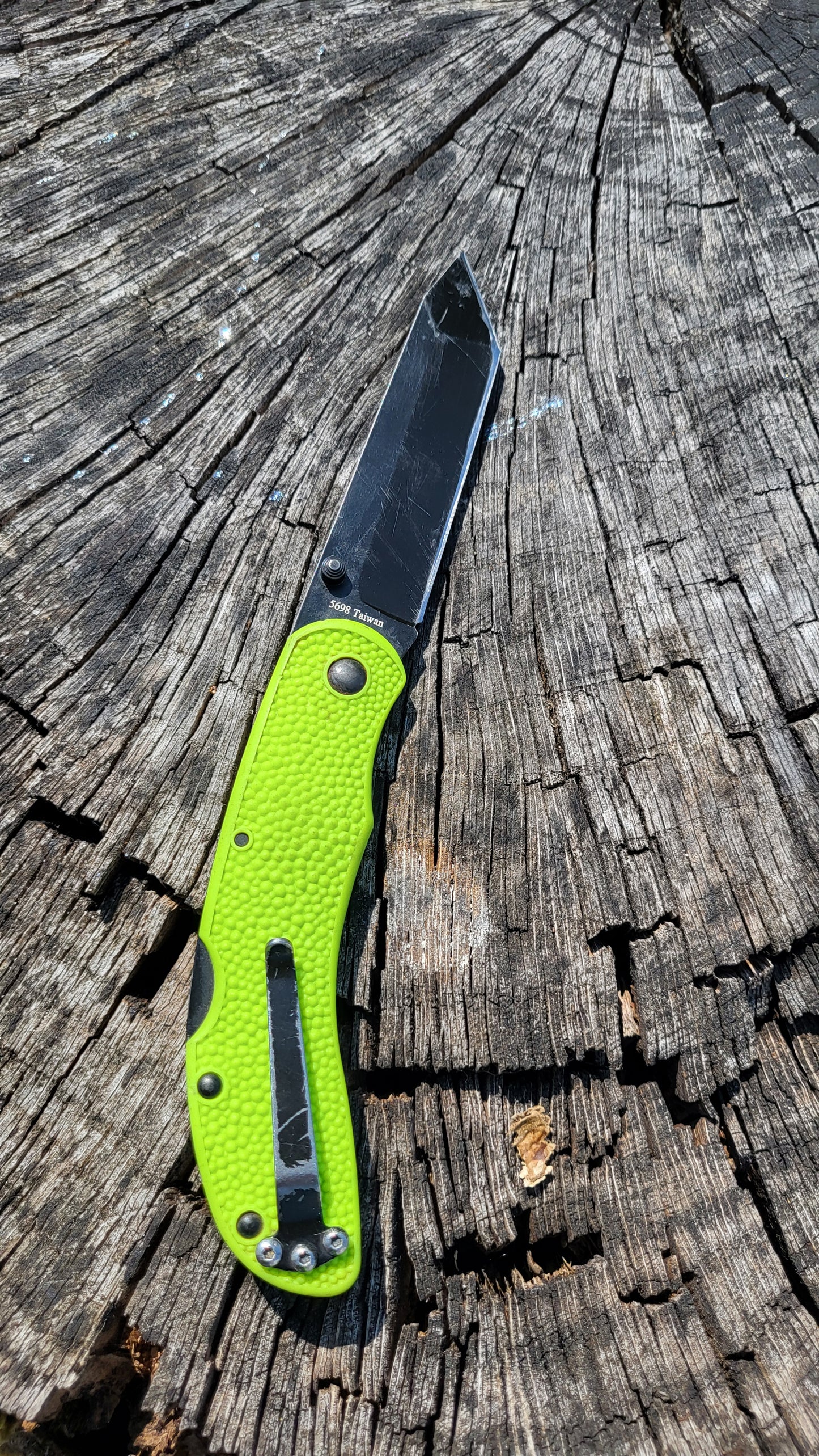 KA-BAR Kharon Tanto Folding Knife
