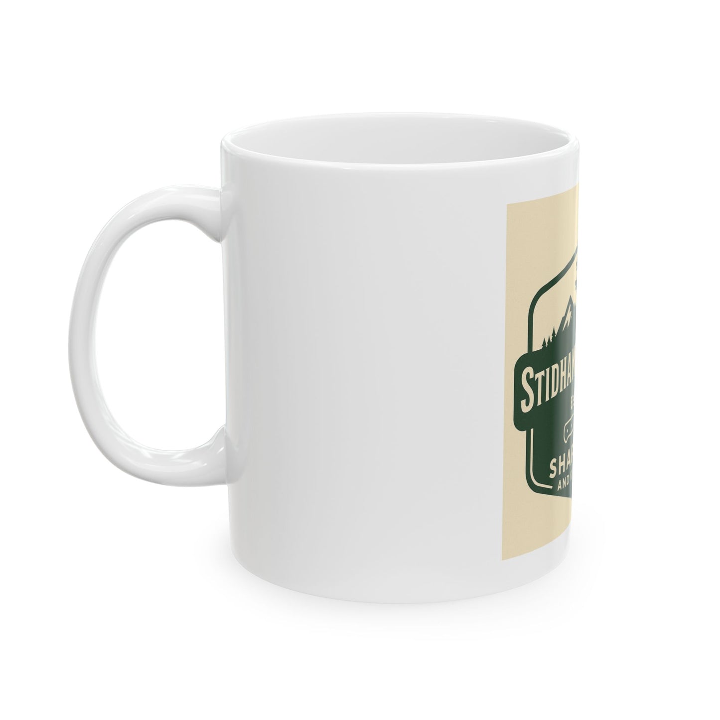 Custom Ceramic Mug for Outdoor Lovers, Perfect Gift for Nature Enthusiasts, Camping, Hiking, or Coffee Lovers