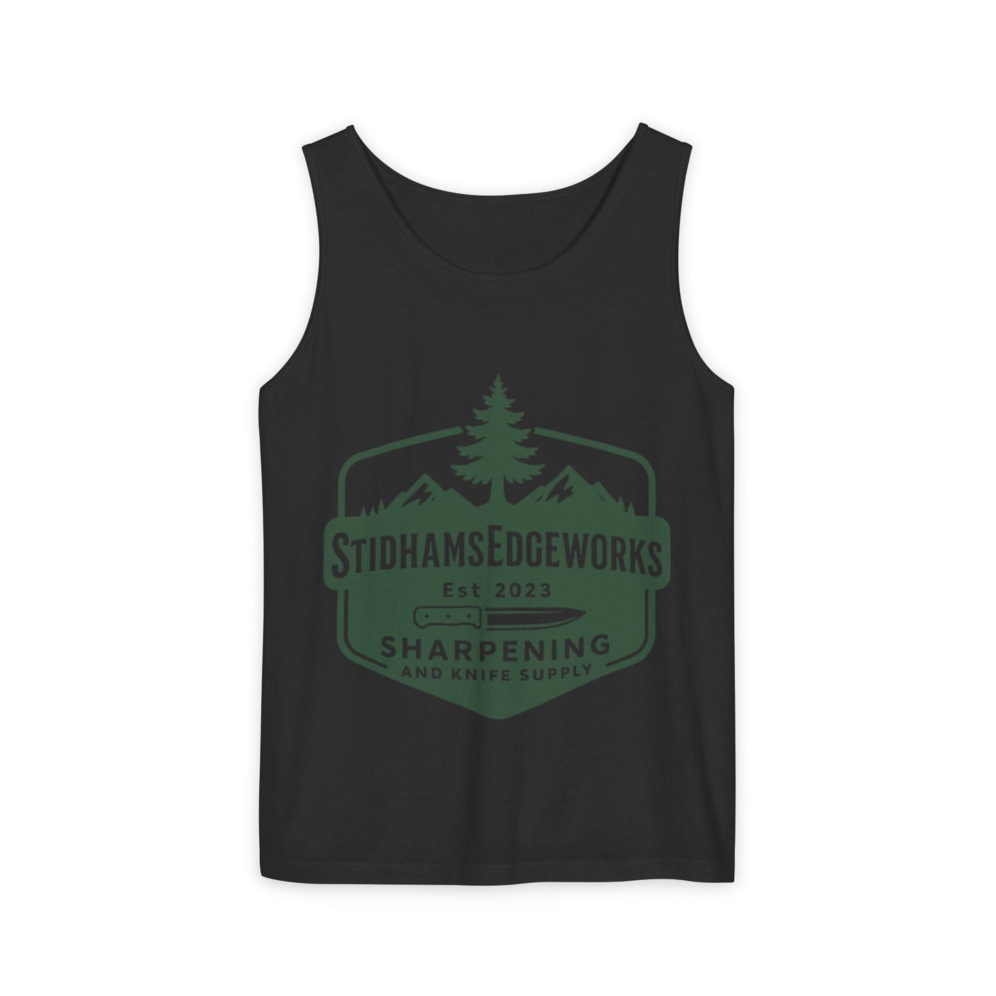 Custom Logo Tank Top for Outdoor Enthusiasts, Perfect for Hiking, Camping, or Casual Summer Wear, Gift for Dad, Sportswear