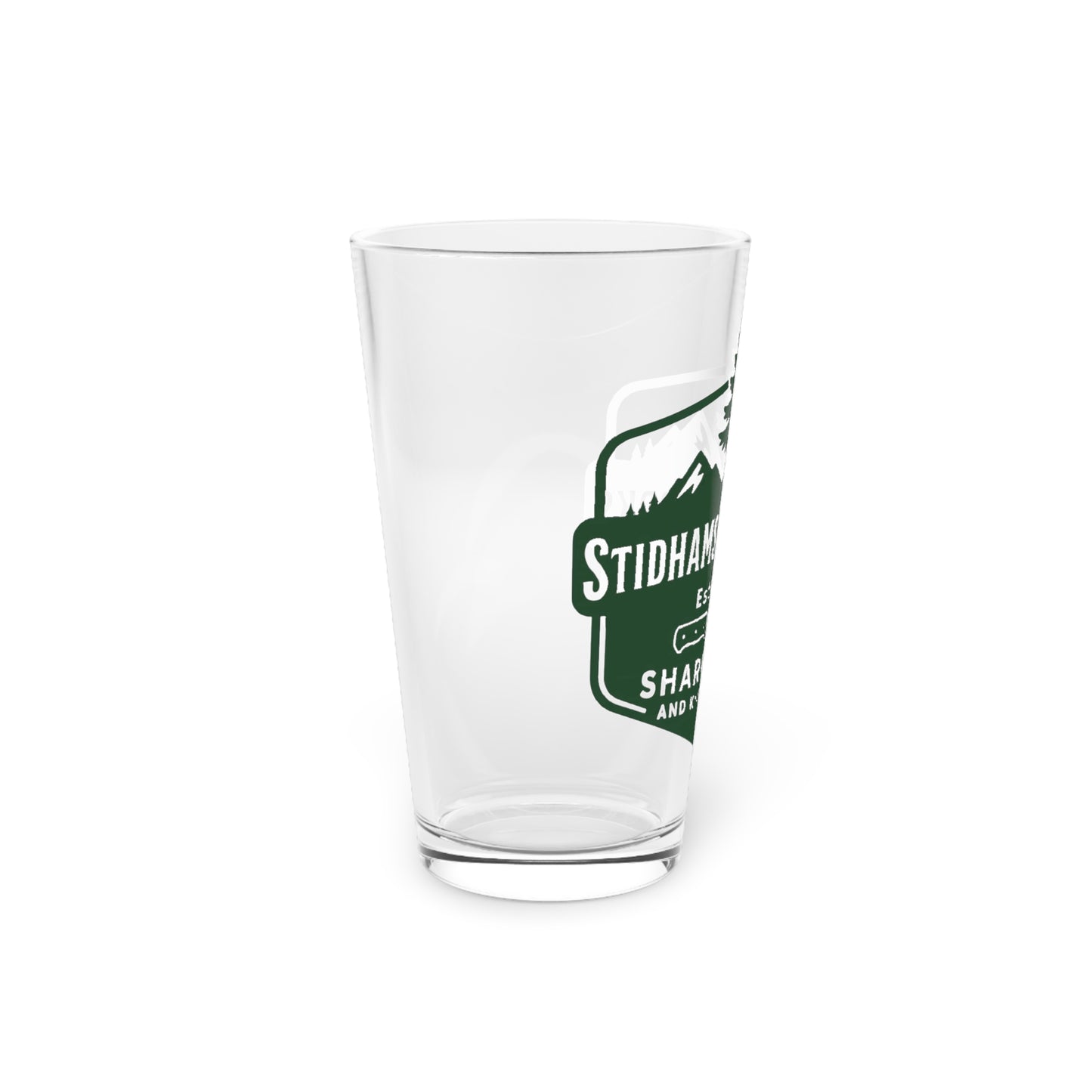 Personalized Pint Glass for Craft Beer Lovers, Custom Engraved 16oz Glass, Perfect Gift for Father's Day, Housewarming, or Birthdays