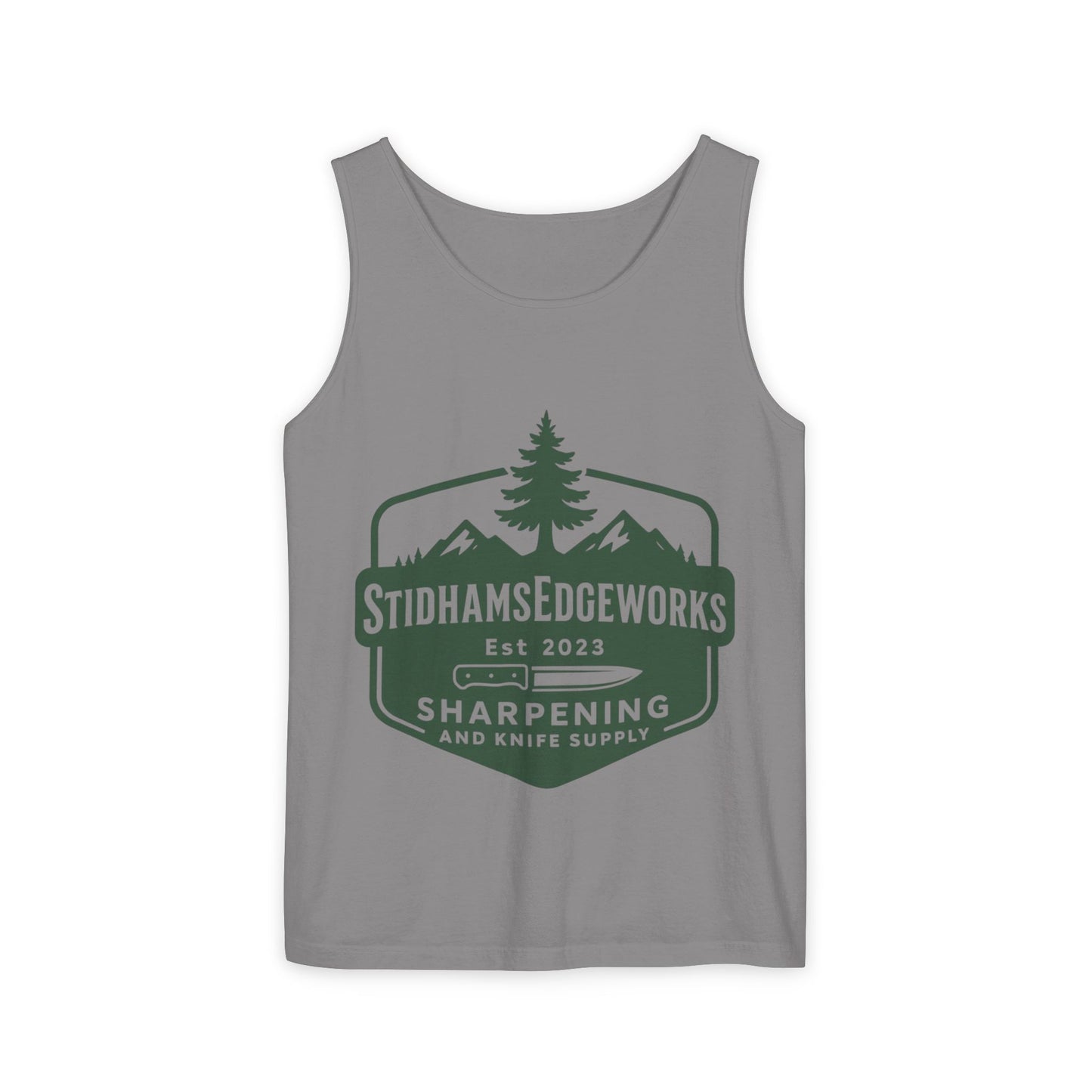 Custom Logo Tank Top for Outdoor Enthusiasts, Perfect for Hiking, Camping, or Casual Summer Wear, Gift for Dad, Sportswear