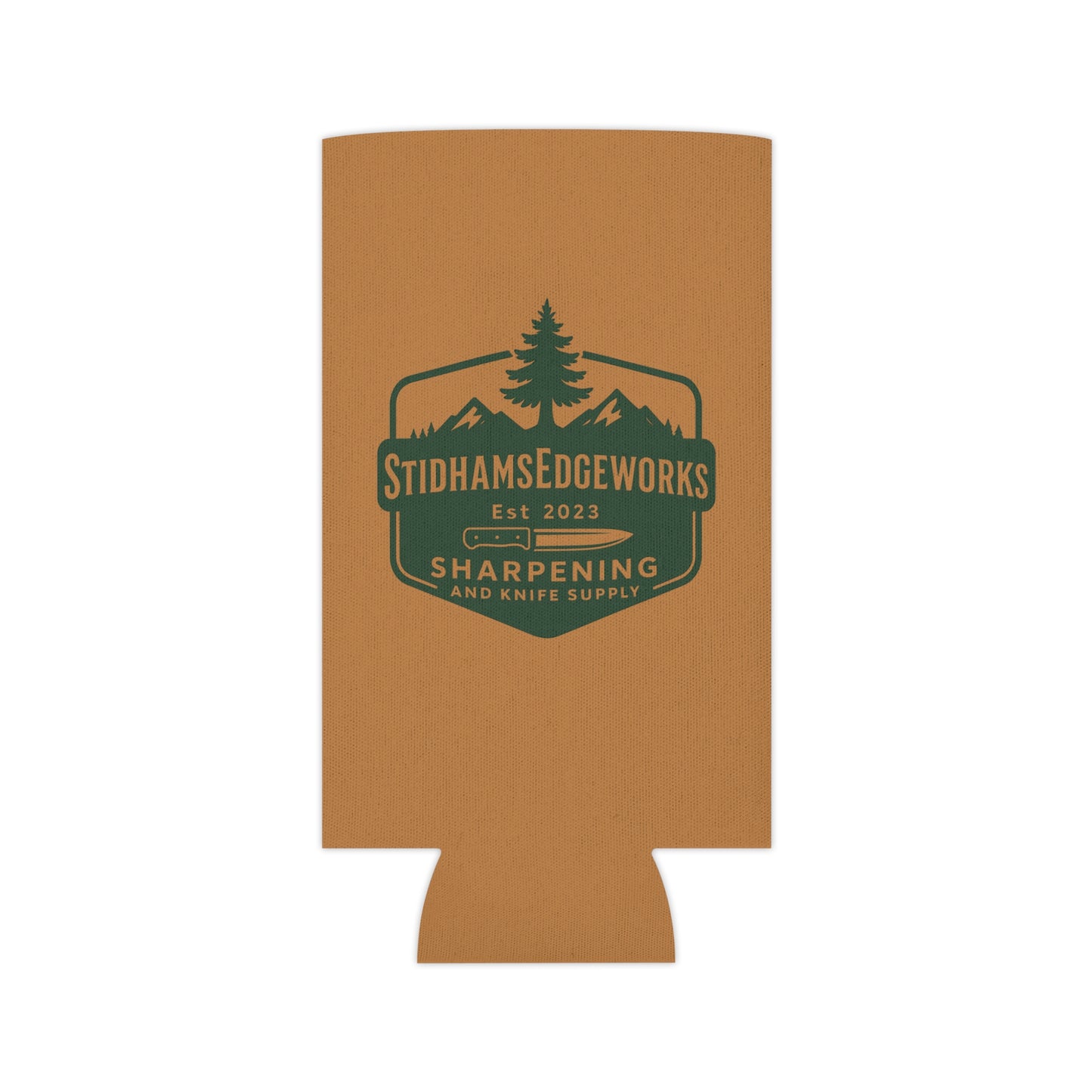 Outdoor Adventure Can Cooler, Personalized Gift for Dad, Camping Accessory, Birthday Present, BBQ Essential, Brewery Keepsake