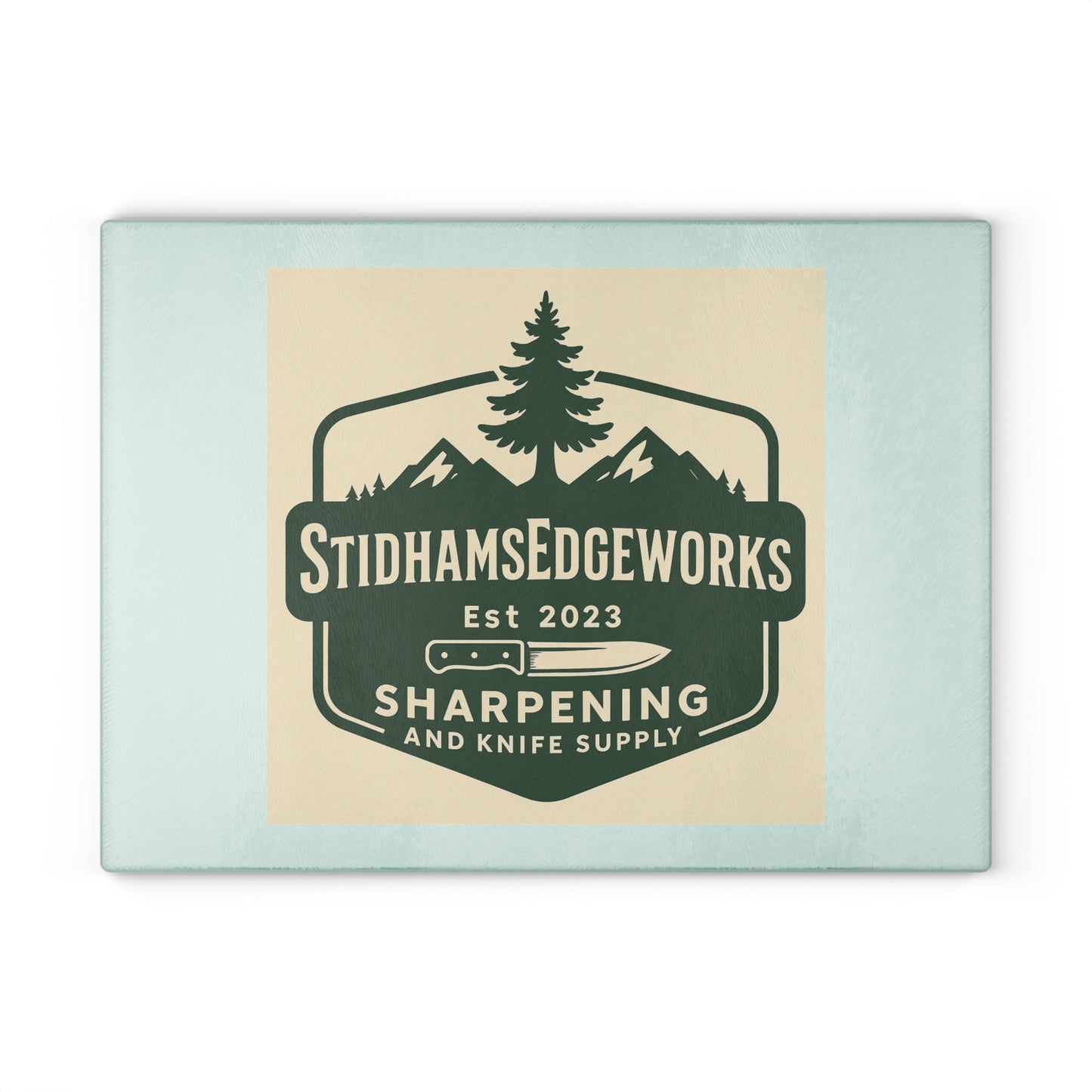 Custom Glass Cutting Board | Engraved Kitchen Gift for Chefs, Personalized Cooking Accessory, Housewarming Gift, Rustic Home Decor