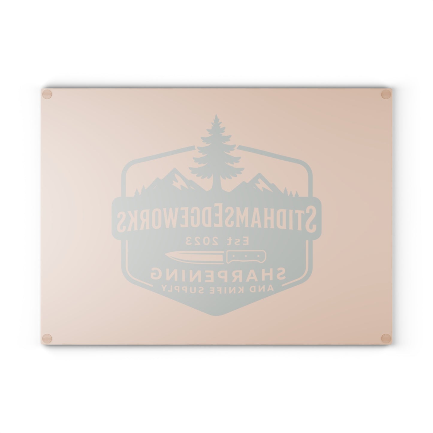 Personalized Glass Cutting Board with Custom Design, Kitchen Decor, Gift for Chefs, Wedding or Housewarming Present, Culinary Art