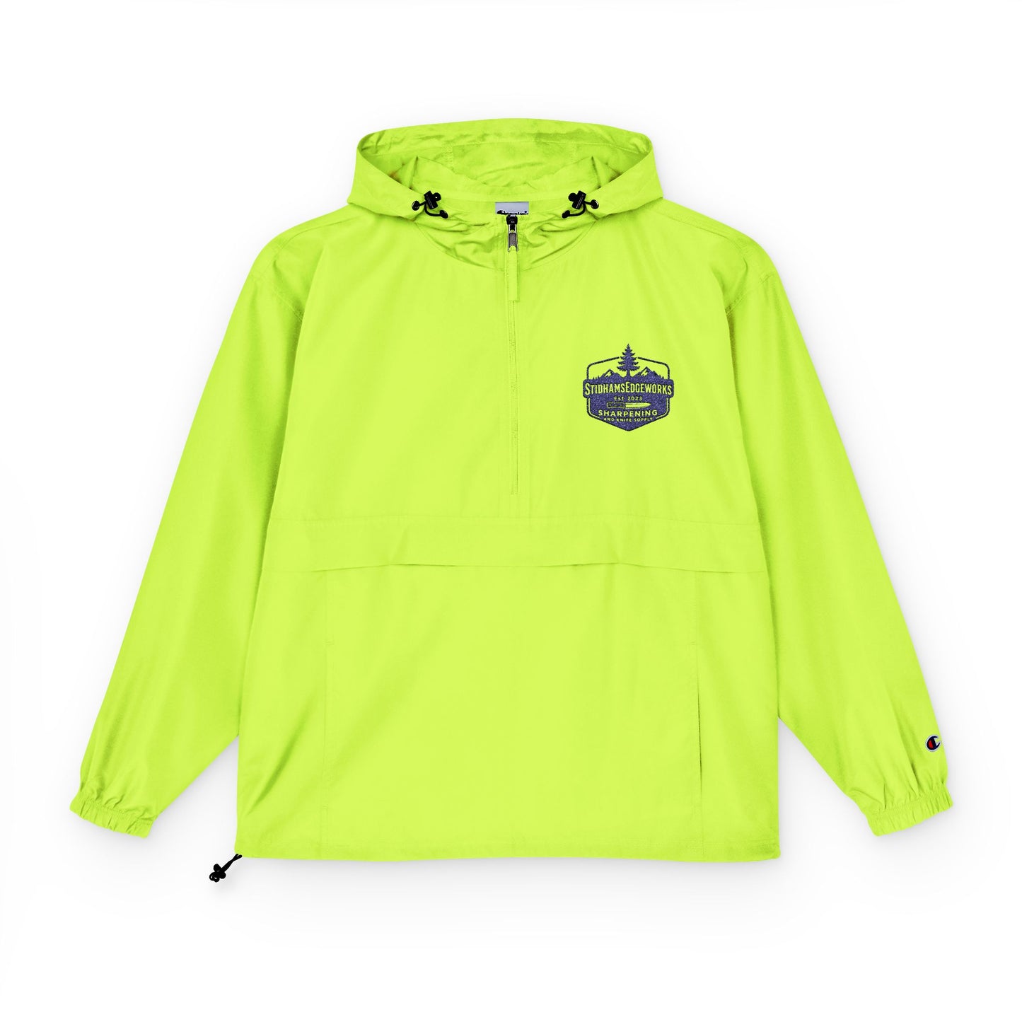Packable Anorak Jacket - Bold & Functional Rain Gear for Outdoor Adventures, Festivals, Travel, Gifts