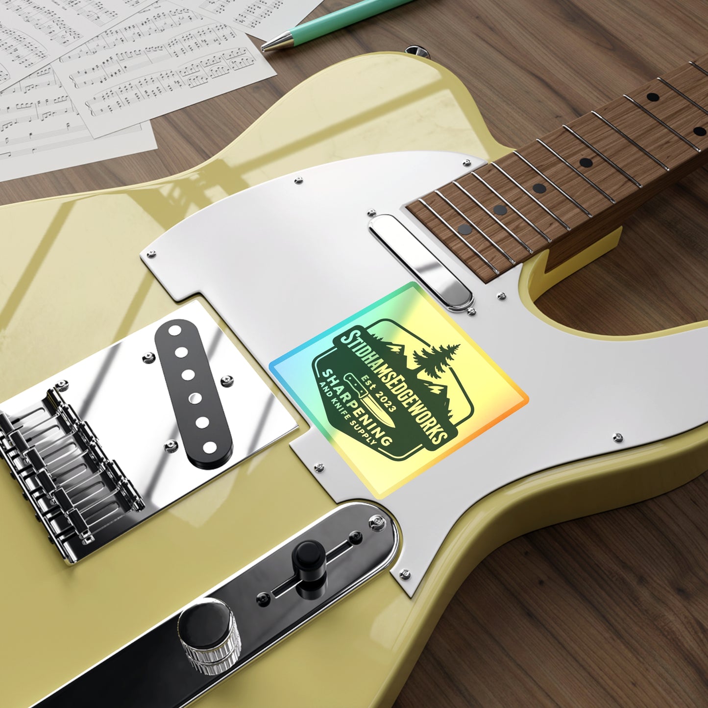 Holographic Outdoor Adventure Stickers | Perfect for Camping, Hiking Gear, Water Bottles, Surfboards, Outdoor Enthusiasts