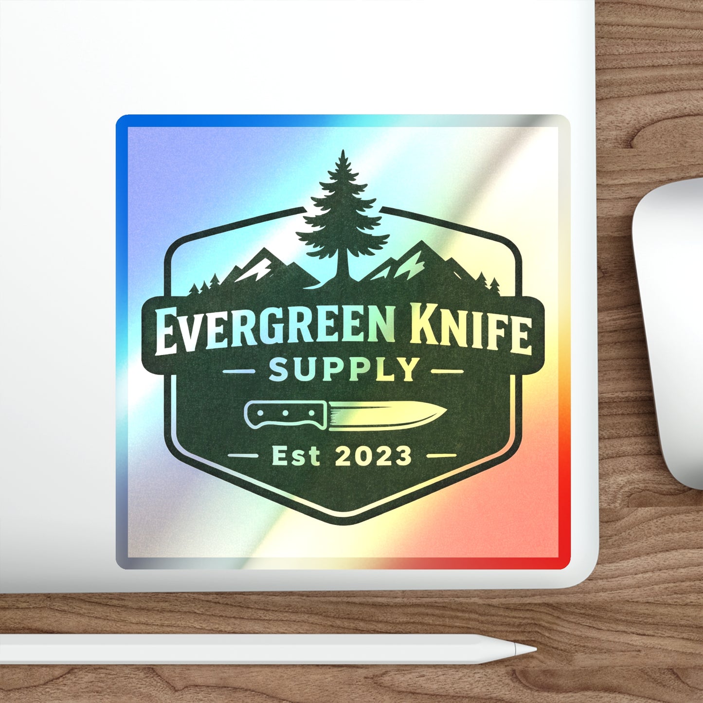 Holographic Die-cut Stickers