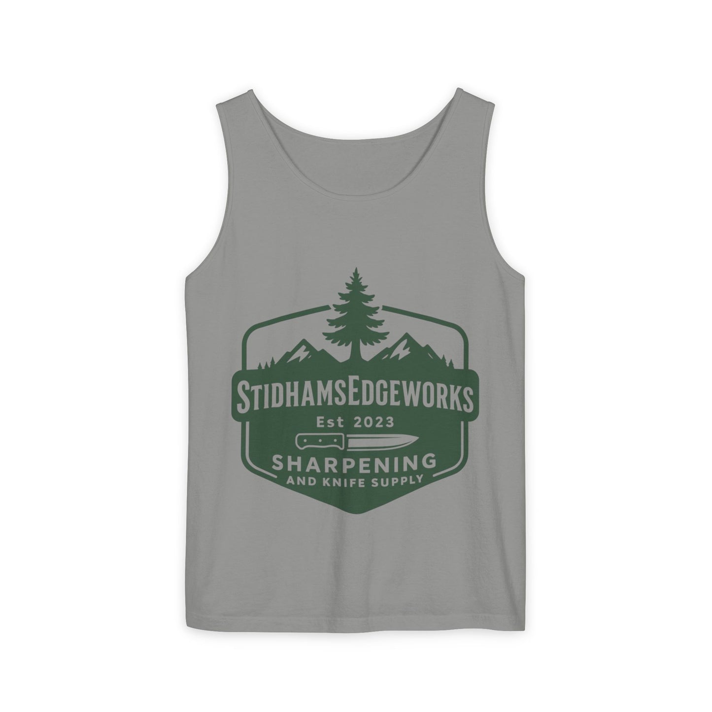 Custom Logo Tank Top for Outdoor Enthusiasts, Perfect for Hiking, Camping, or Casual Summer Wear, Gift for Dad, Sportswear
