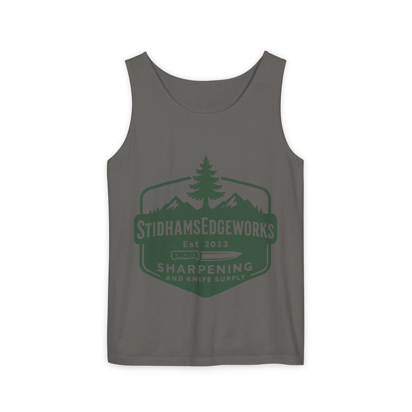Custom Logo Tank Top for Outdoor Enthusiasts, Perfect for Hiking, Camping, or Casual Summer Wear, Gift for Dad, Sportswear