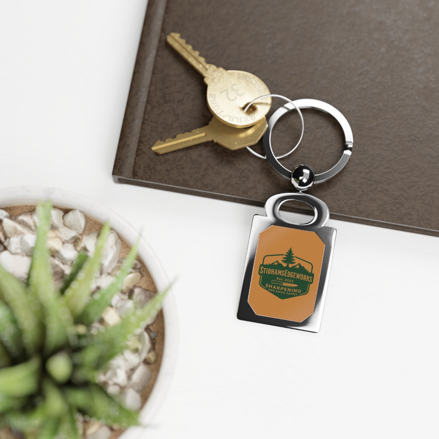 Personalized Rectangle Photo Keyring | Custom Keychain, Gift for Him/Her, Memory Keepsake, Birthday/Anniversary Gift, Unique Photo Keychain