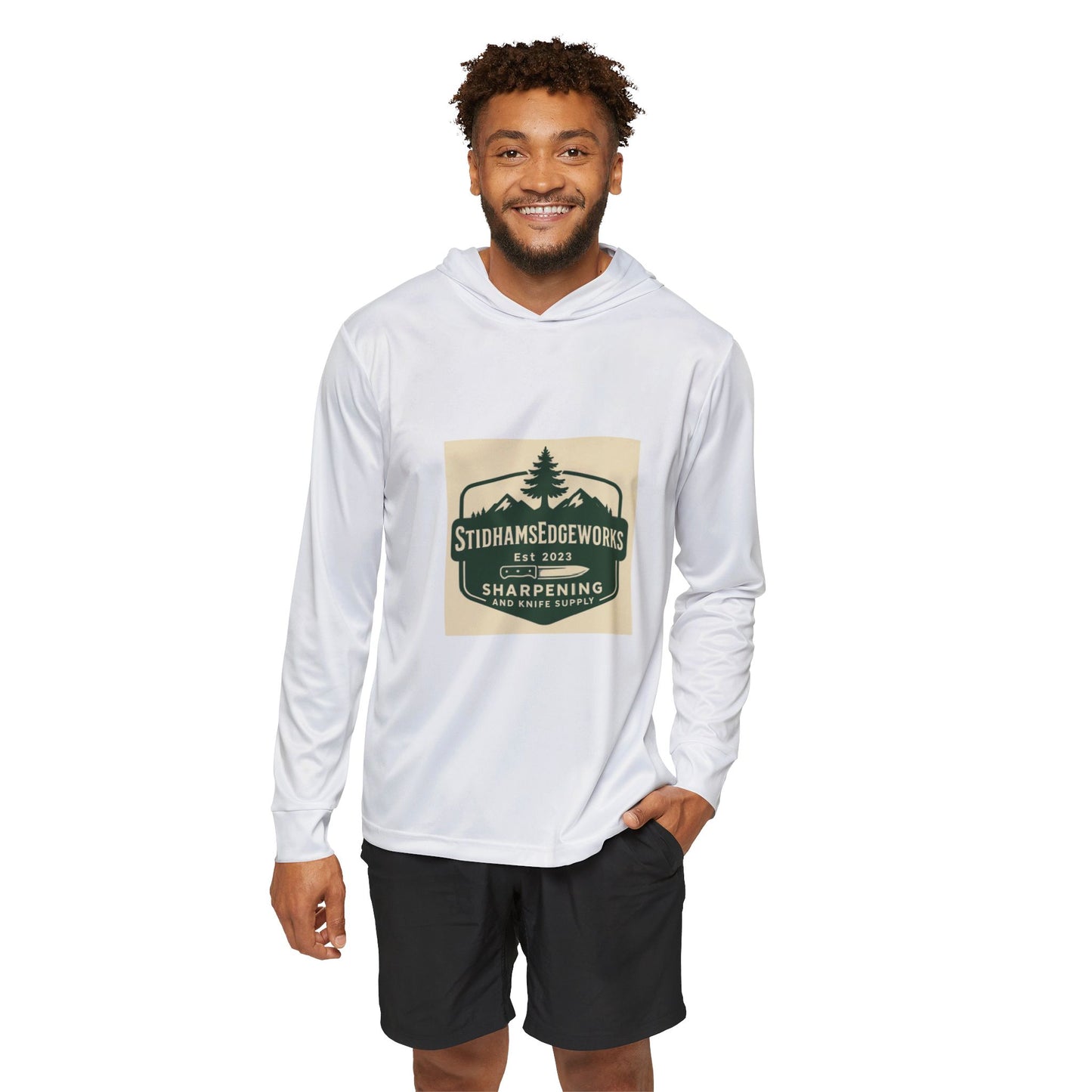 Men's Sports Warmup Hoodie with Custom Logo | Perfect for Athletes, Gym Lovers, Outdoor Activities, Cool Weather, Gift Ideas