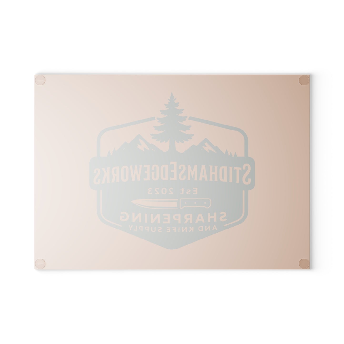 Personalized Glass Cutting Board with Custom Design, Kitchen Decor, Gift for Chefs, Wedding or Housewarming Present, Culinary Art