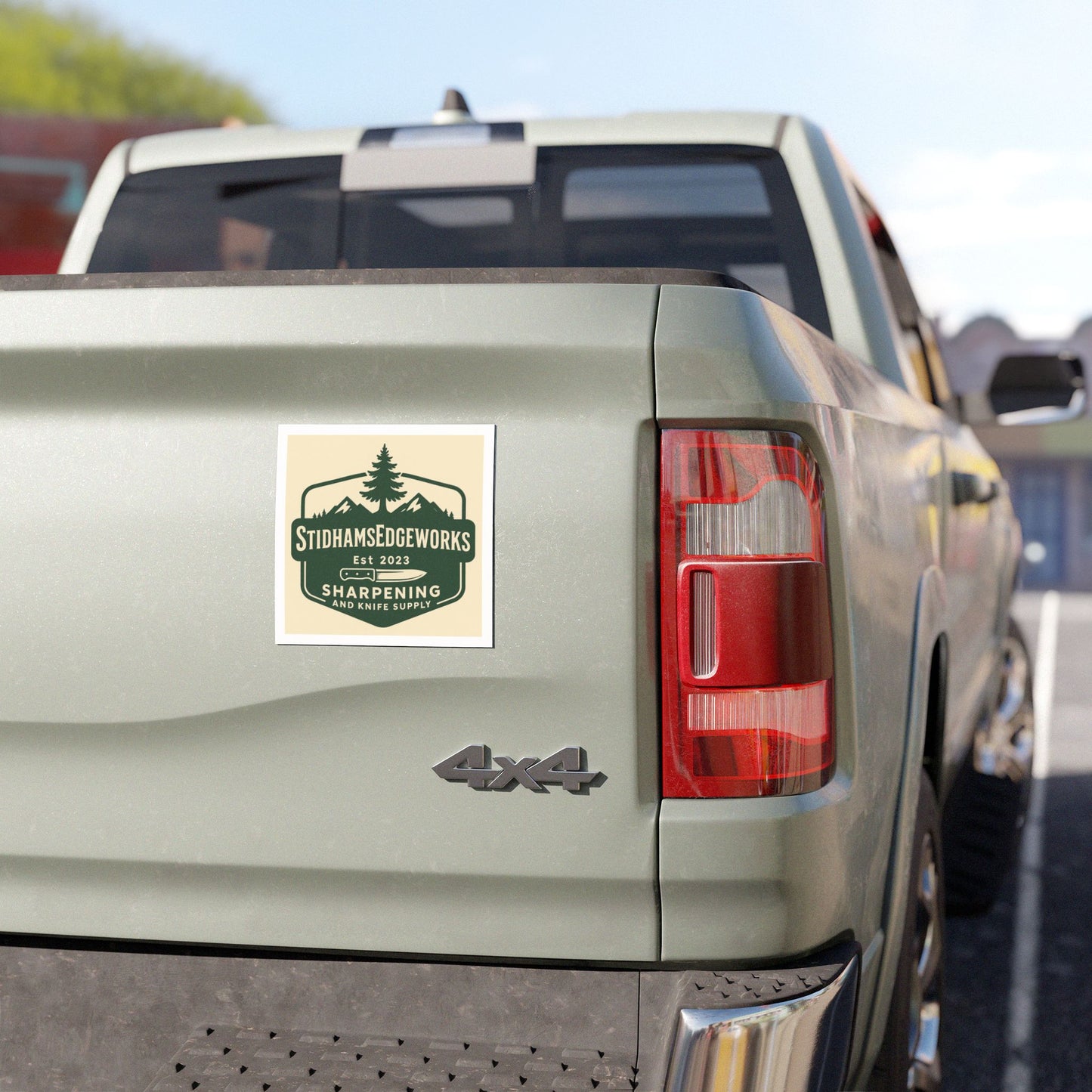 Stidham's Edgeworks Car Magnets - Outdoor Adventure Style, Unique Gear for Nature Lovers, Perfect for Gifts, Car Decor, and Enthusiasts