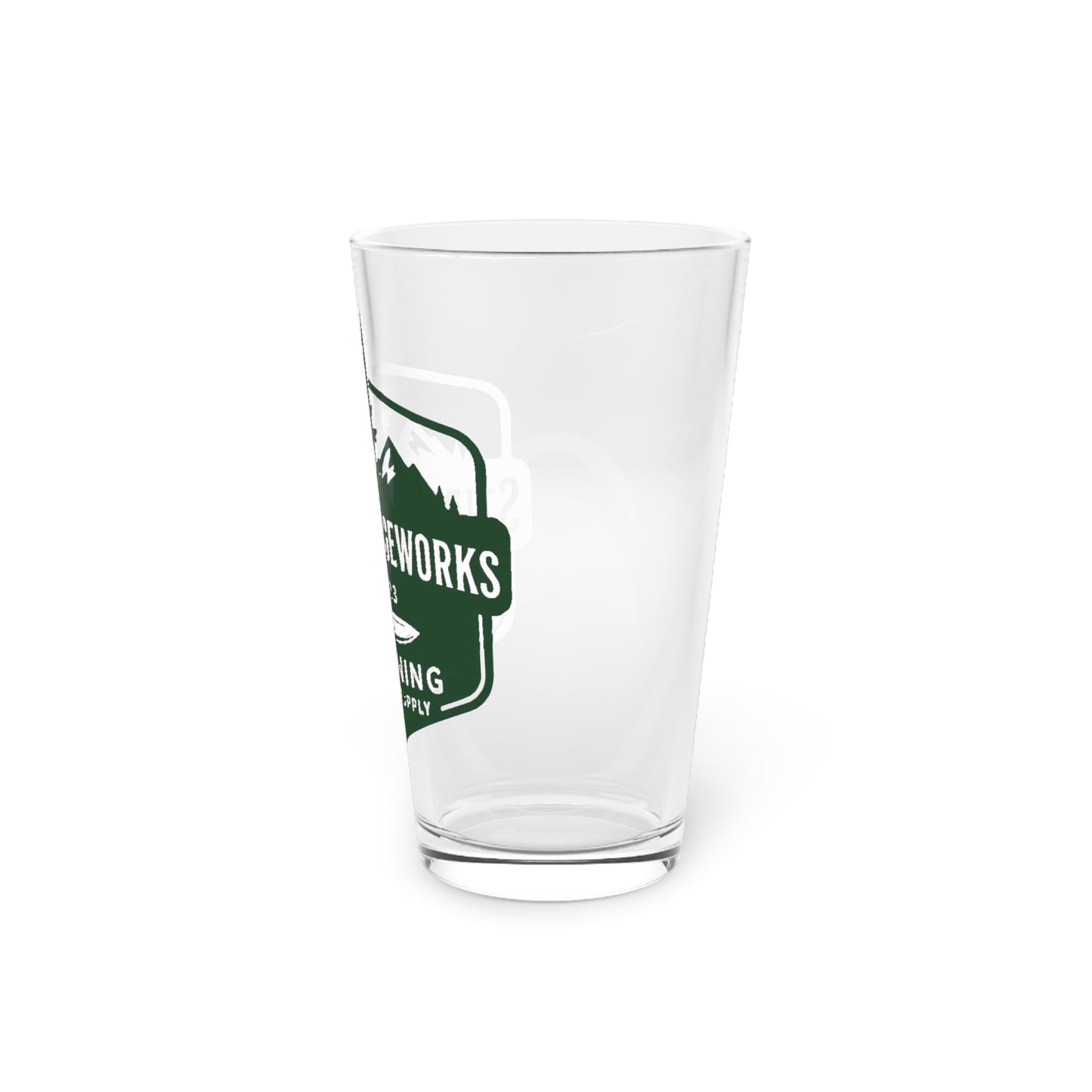 Personalized Pint Glass for Craft Beer Lovers, Custom Engraved 16oz Glass, Perfect Gift for Father's Day, Housewarming, or Birthdays