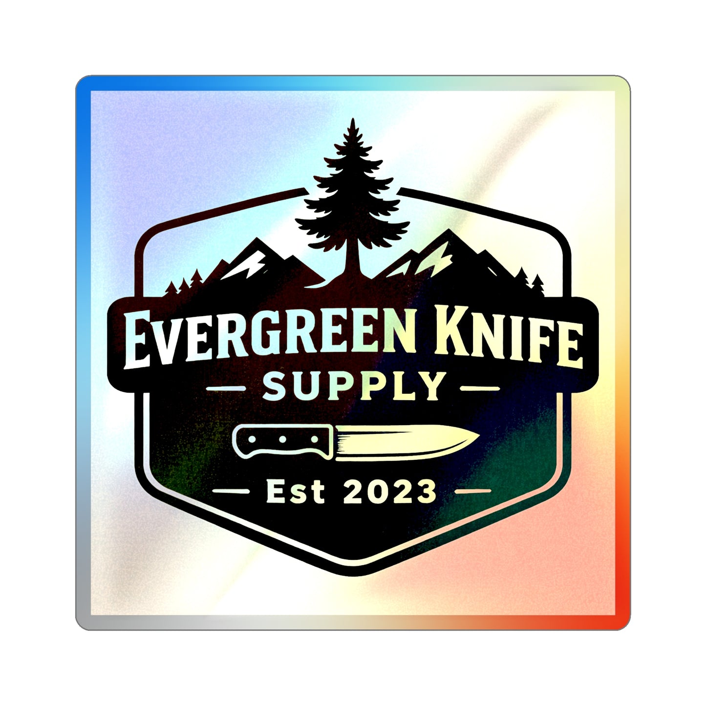 Holographic Die-cut Stickers