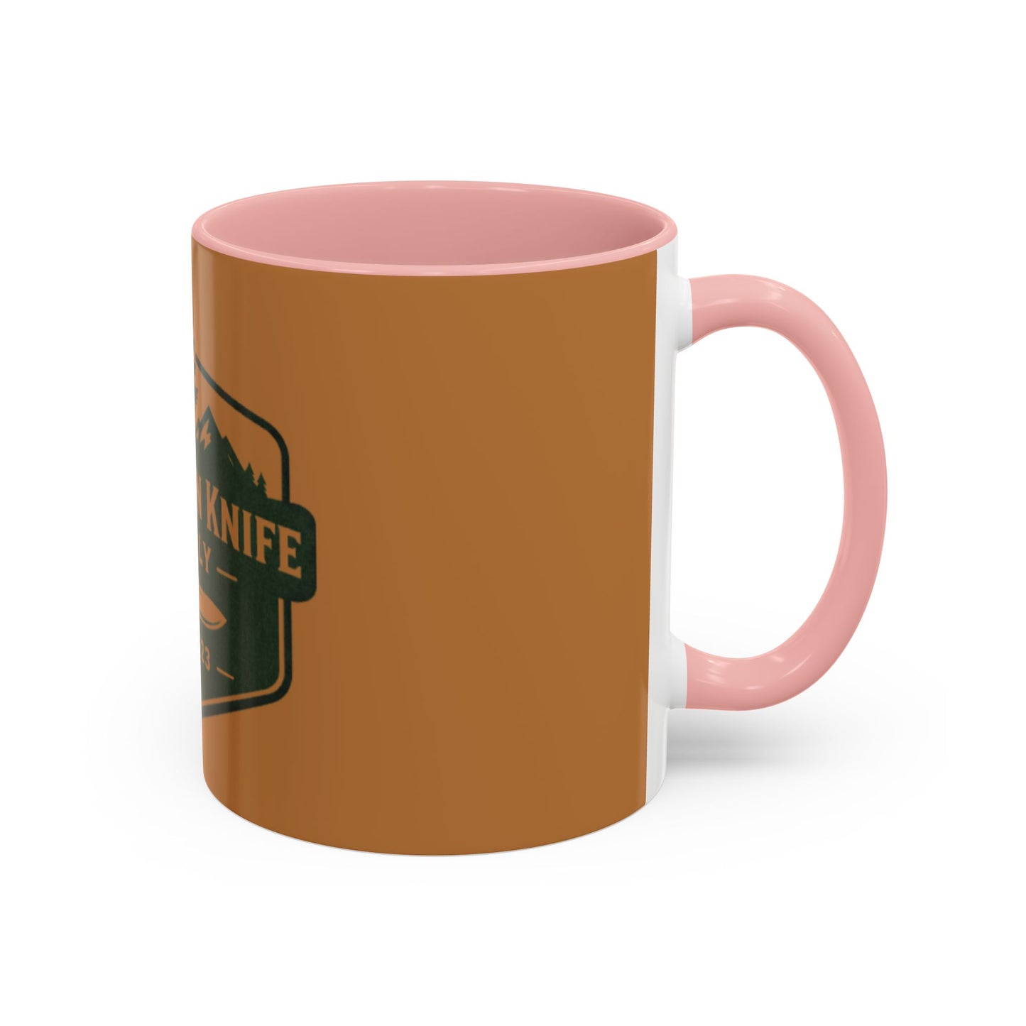 Evergreen Knife Supply Coffee Mug — Rustic Outdoor Camper 11/15oz Accent Mug