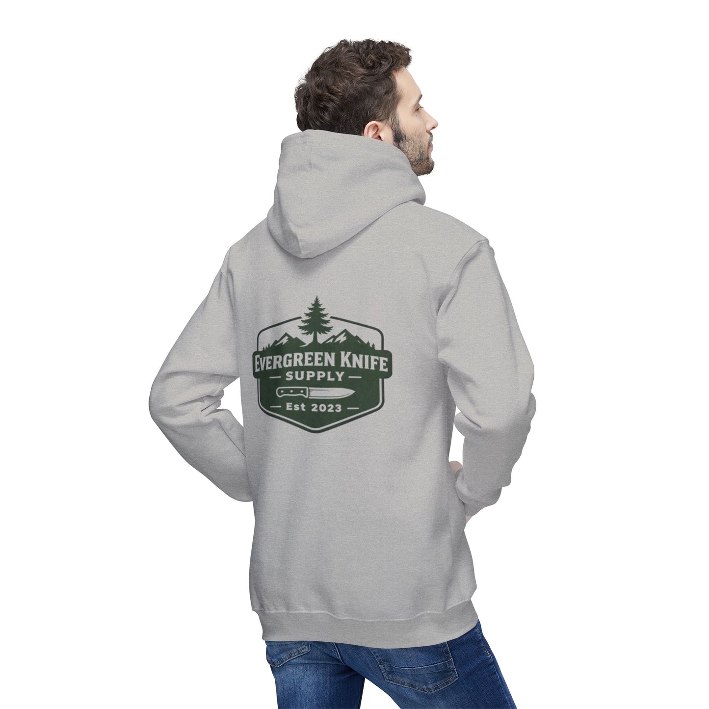 Lumberjack Themed Unisex Hooded Sweatshirt, Cozy Gift for Outdoor Enthusiasts, Tree Lover's Apparel, Perfect for Fall Camping