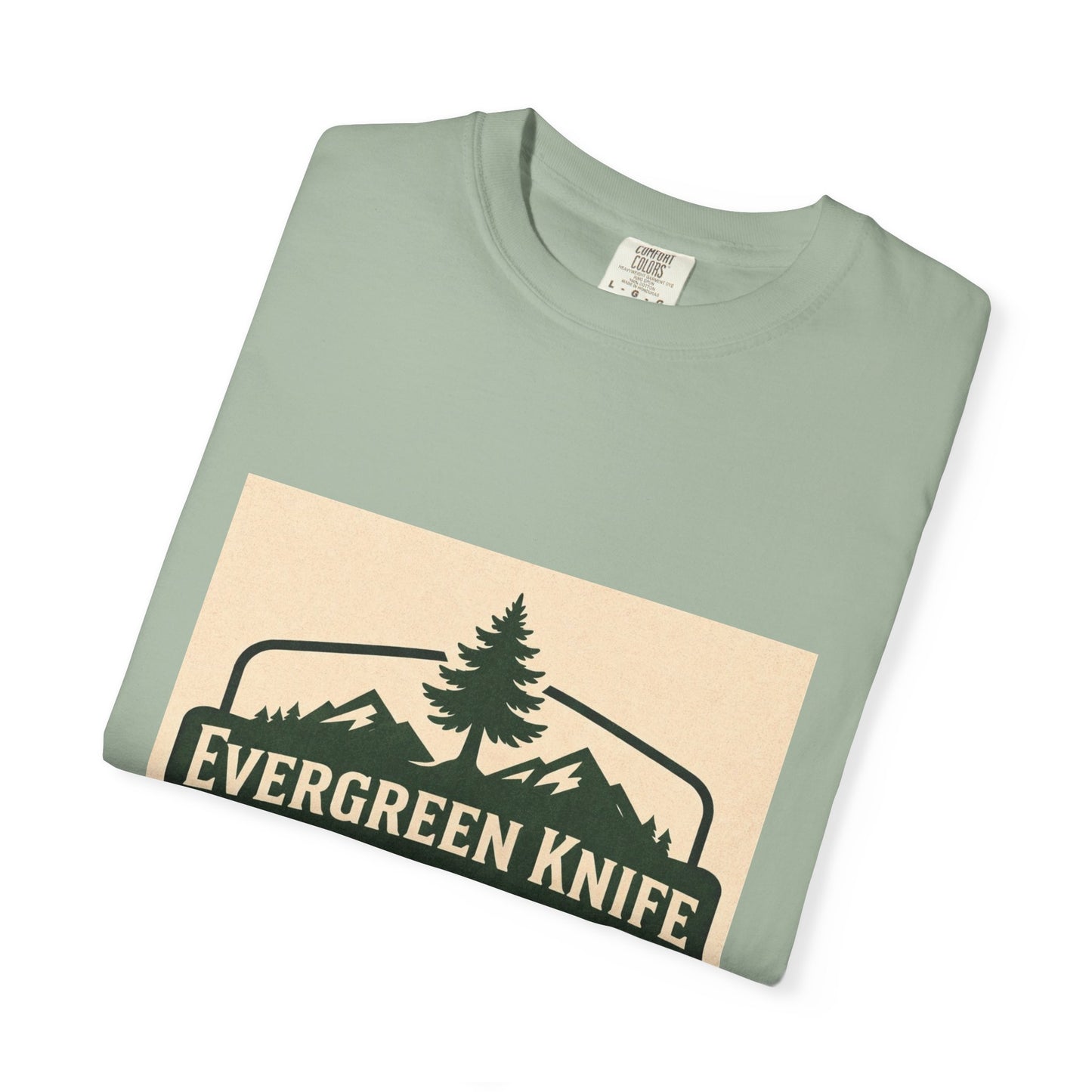 Evergreen Knife Supply T-Shirt — Outdoor Camping Logo Tee