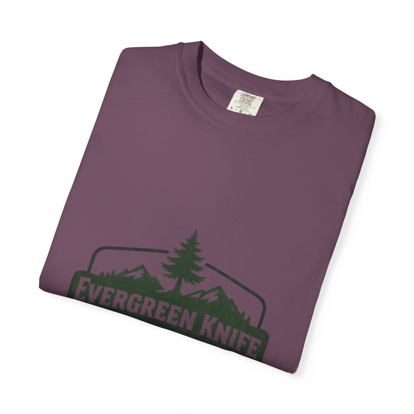 Evergreen Knife Supply T-Shirt — Outdoor Camping Logo Tee