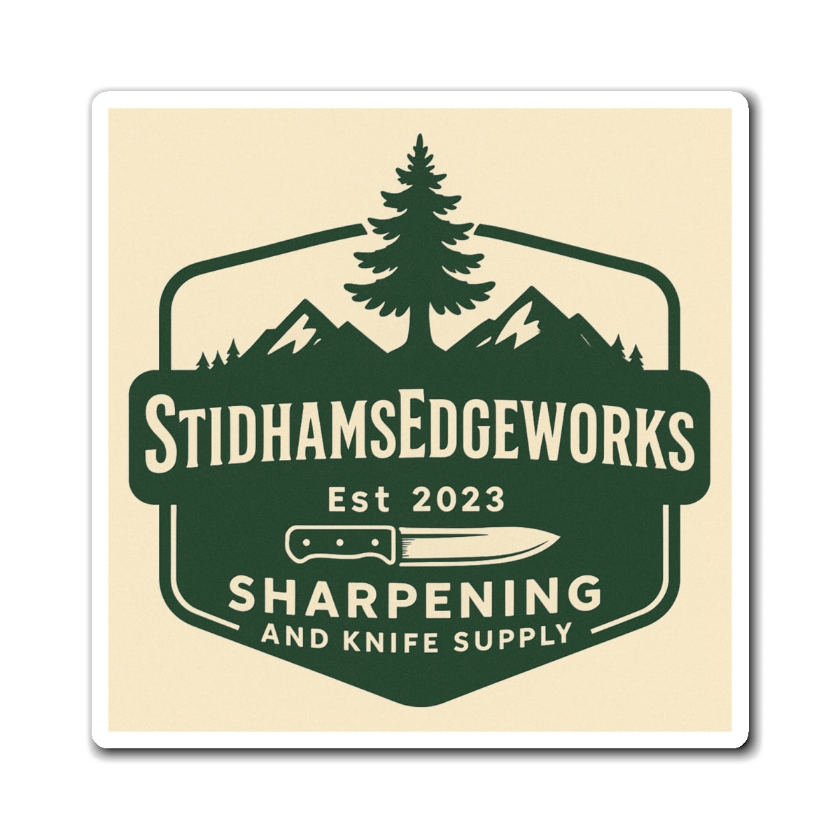 Custom Knife Supply Magnets, Outdoor Decor, Kitchen Accessory, Gift for Chefs, Nature Lover's Gift, Travel Souvenir