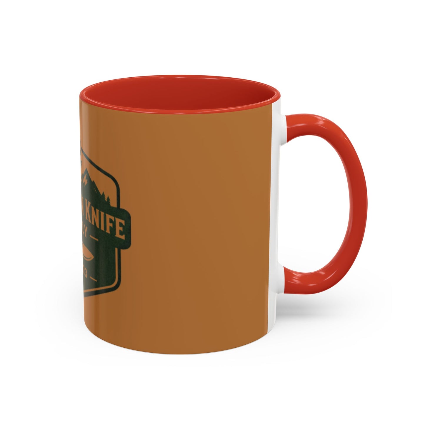 Evergreen Knife Supply Coffee Mug — Rustic Outdoor Camper 11/15oz Accent Mug