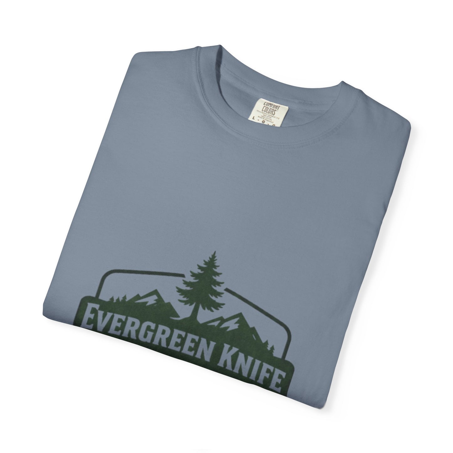 Evergreen Knife Supply T-Shirt — Outdoor Camping Logo Tee