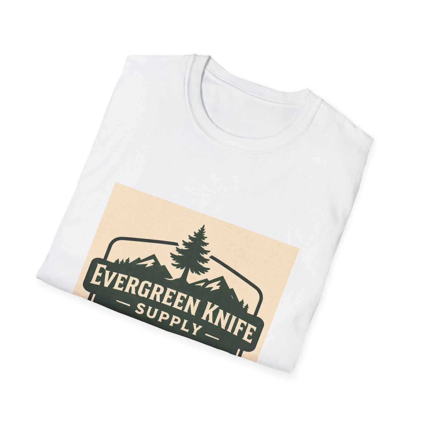 Evergreen Knife Supply Logo T-Shirt — Outdoor Camping Gear Tee