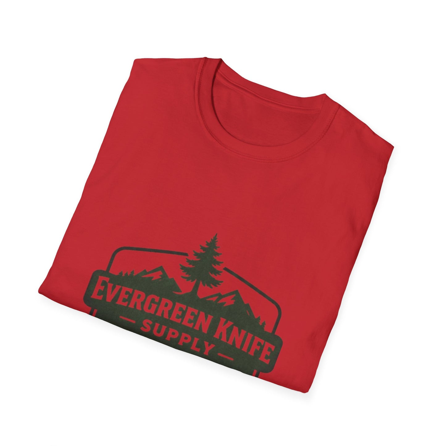 Evergreen Knife Supply Logo T-Shirt — Outdoor Camping Gear Tee