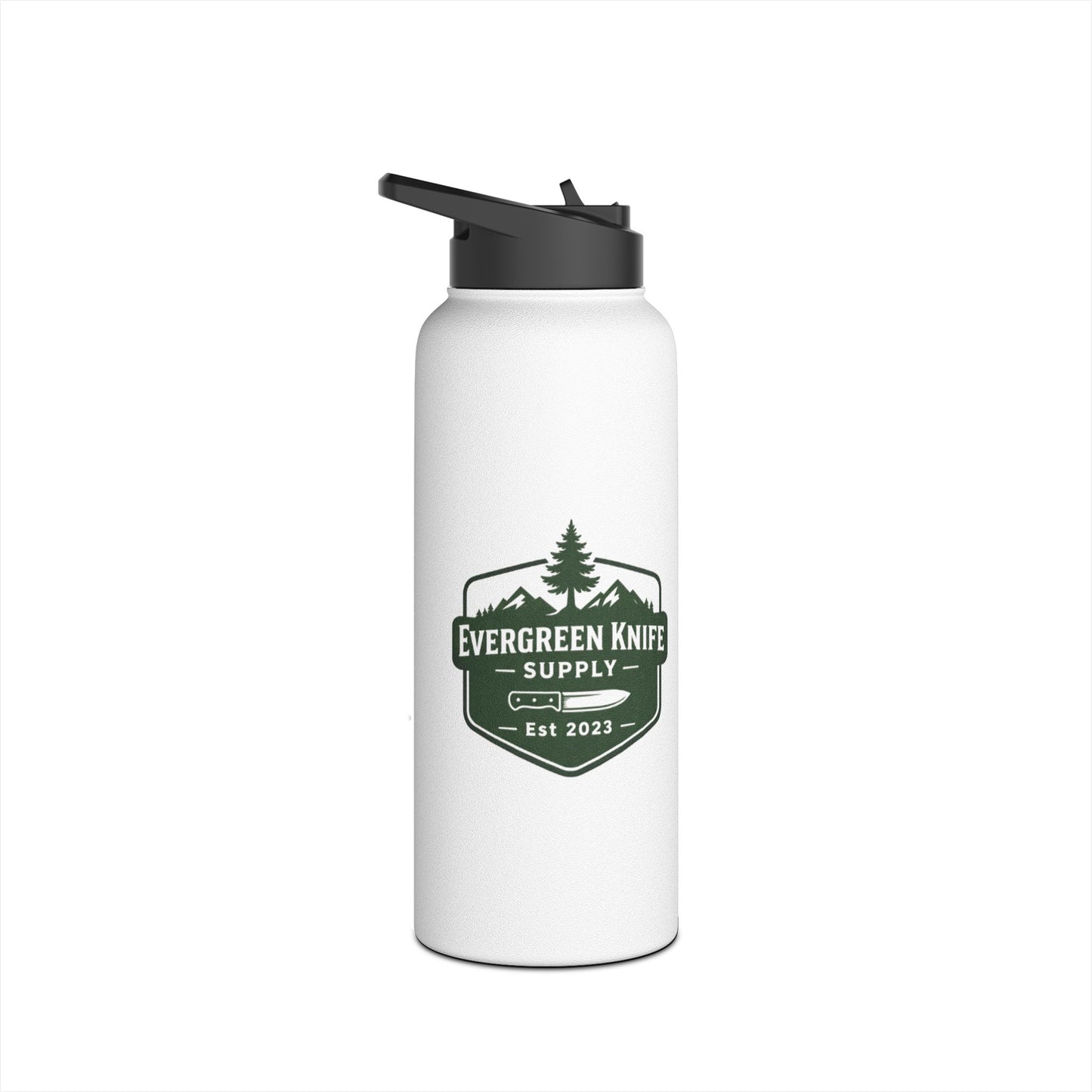 Everglades Park Badge Stainless Steel Water Bottle – Outdoor Adventure Insulated Bottle