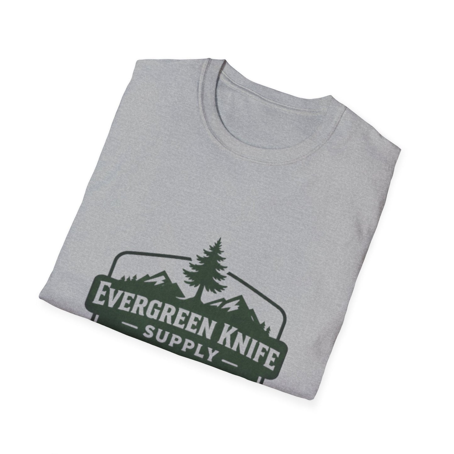 Evergreen Knife Supply Logo T-Shirt — Outdoor Camping Gear Tee