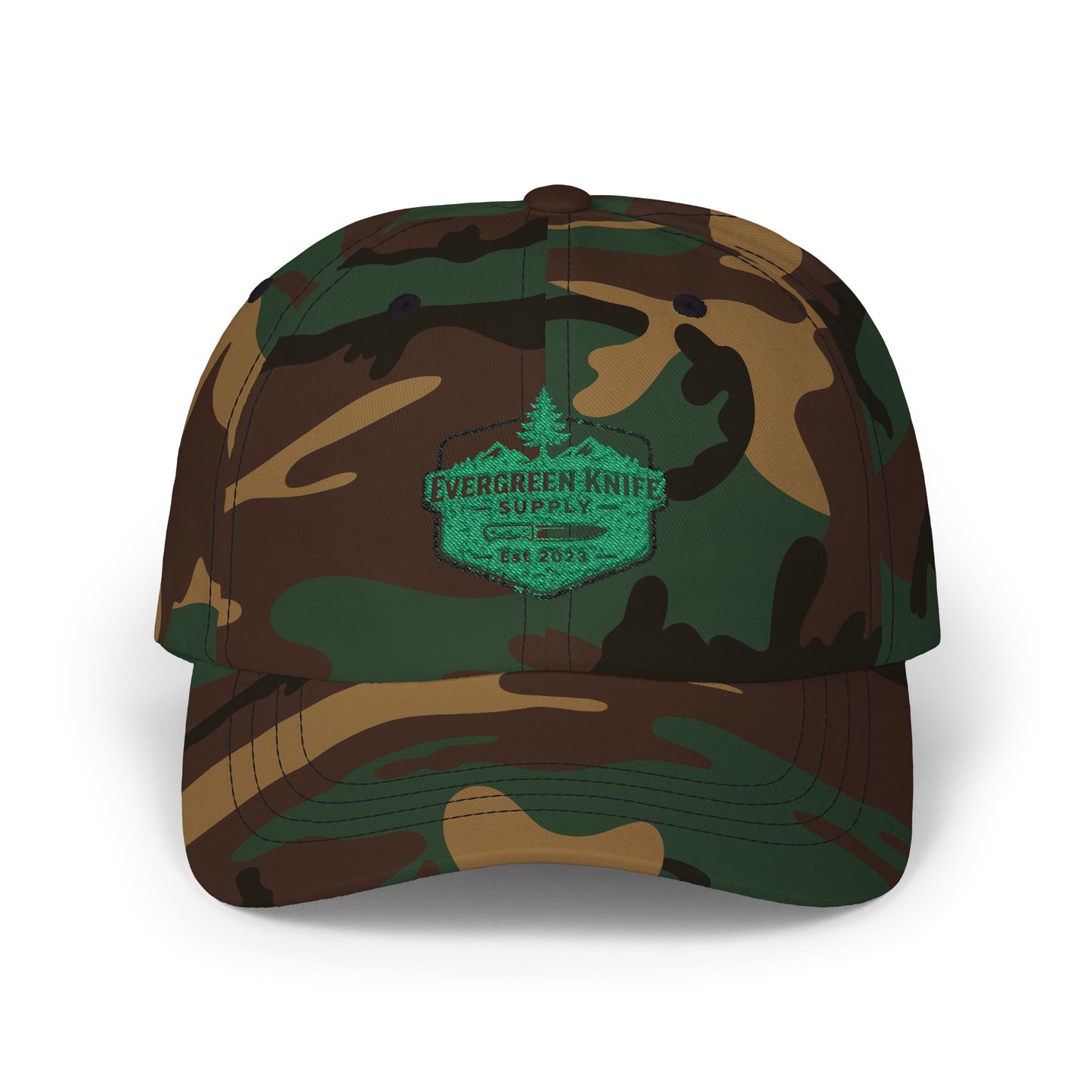 Dad Cap — Evergreen Knife Supply Embroidered Logo Hat