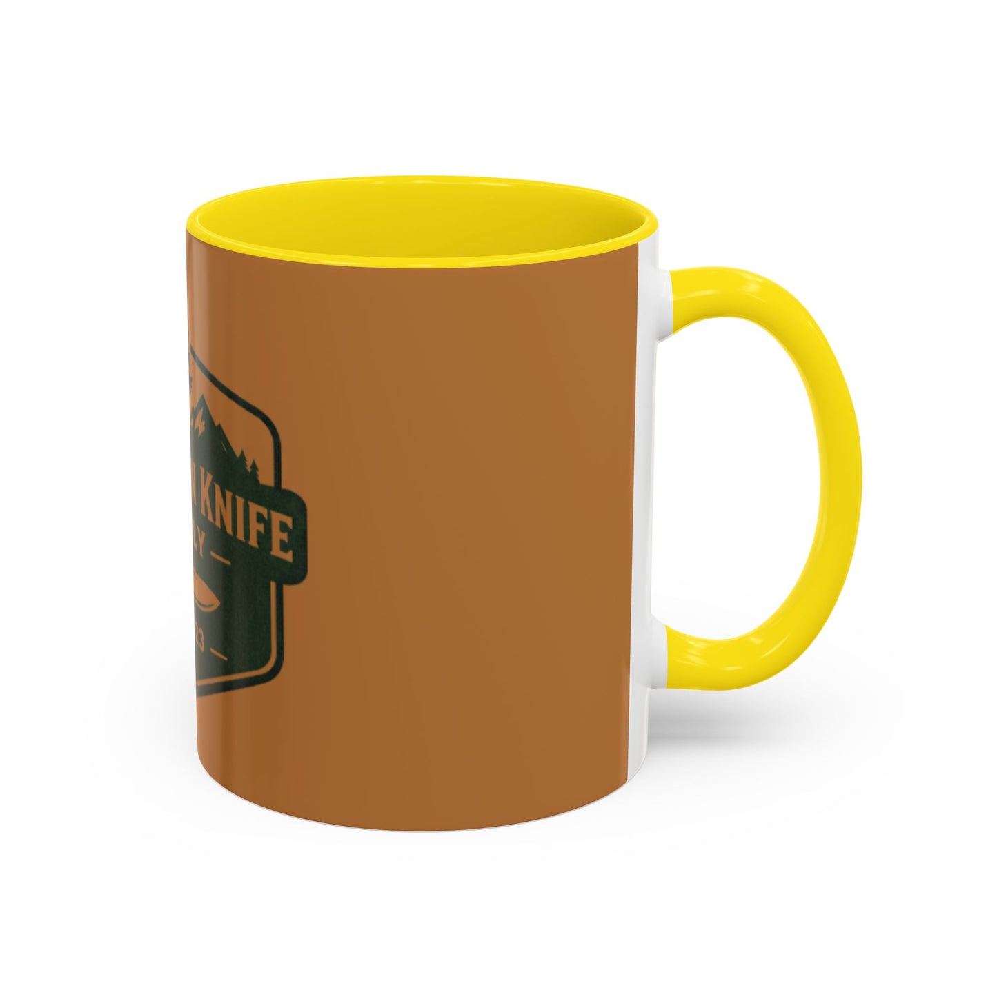 Evergreen Knife Supply Coffee Mug — Rustic Outdoor Camper 11/15oz Accent Mug