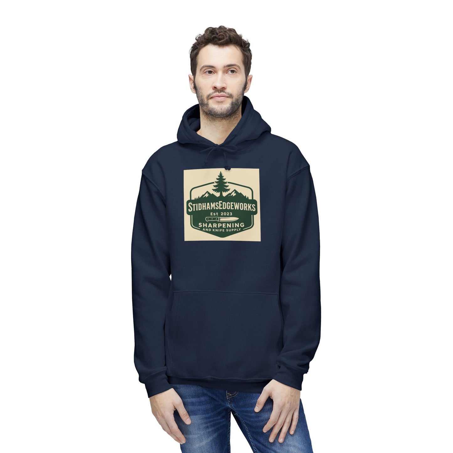 Lumberjack Themed Unisex Hooded Sweatshirt, Cozy Gift for Outdoor Enthusiasts, Tree Lover's Apparel, Perfect for Fall Camping