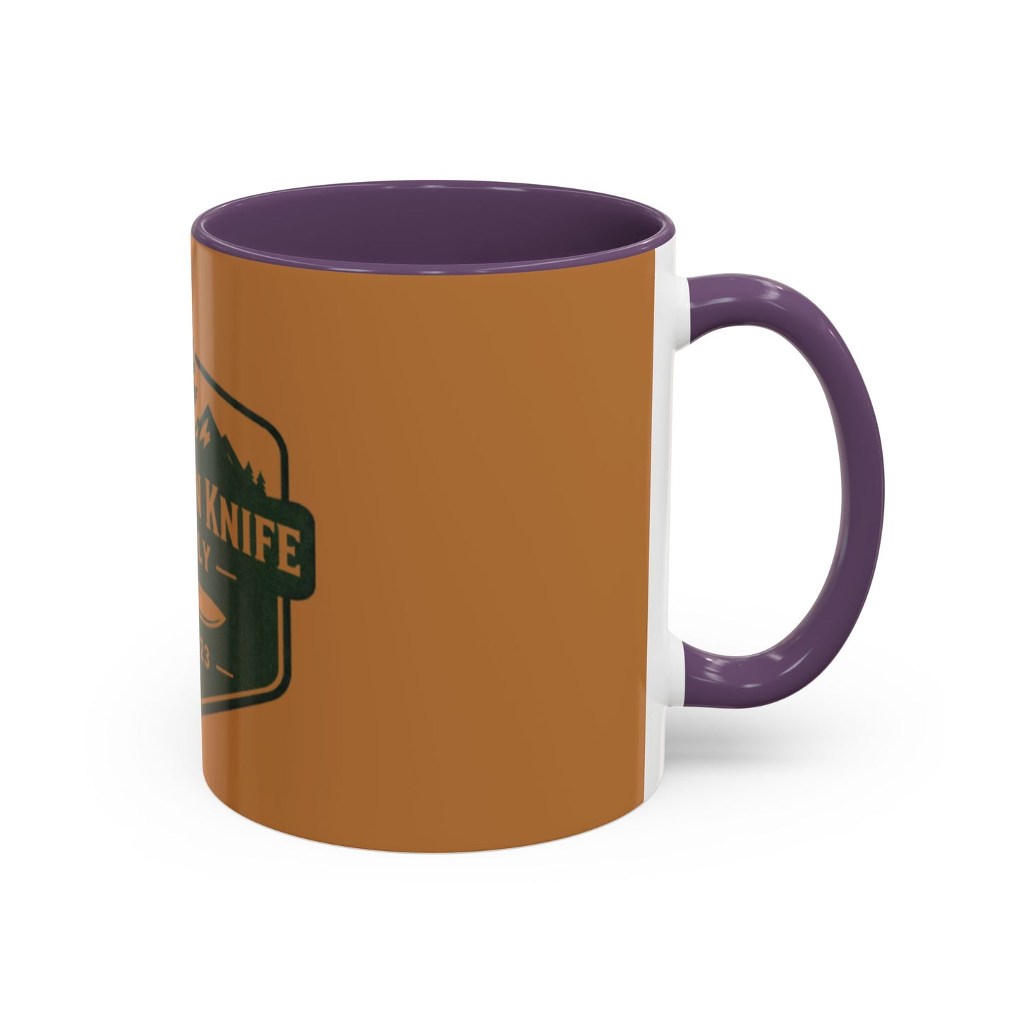 Evergreen Knife Supply Coffee Mug — Rustic Outdoor Camper 11/15oz Accent Mug