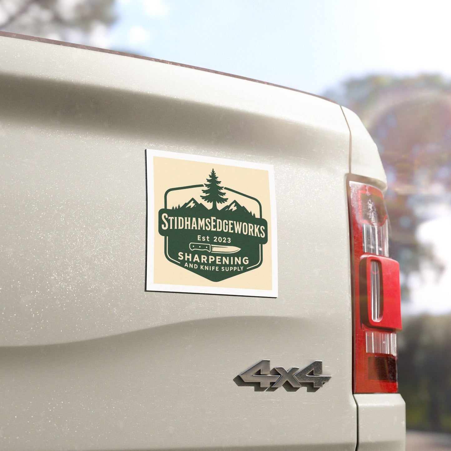 Stidham's Edgeworks Car Magnets - Outdoor Adventure Style, Unique Gear for Nature Lovers, Perfect for Gifts, Car Decor, and Enthusiasts