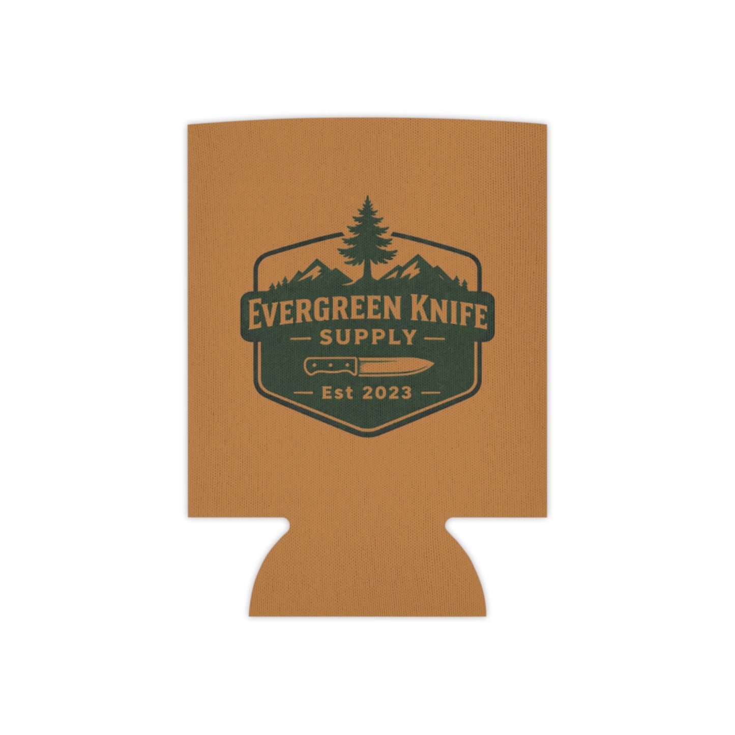 Outdoor Adventure Can Cooler, Personalized Gift for Dad, Camping Accessory, Birthday Present, BBQ Essential, Brewery Keepsake