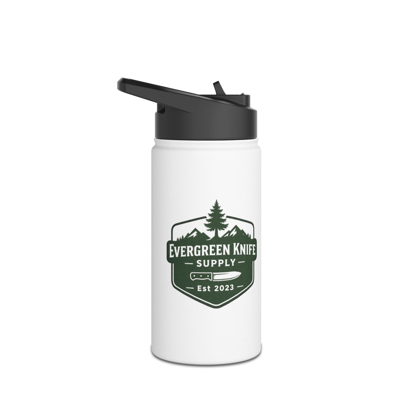 Everglades Park Badge Stainless Steel Water Bottle – Outdoor Adventure Insulated Bottle