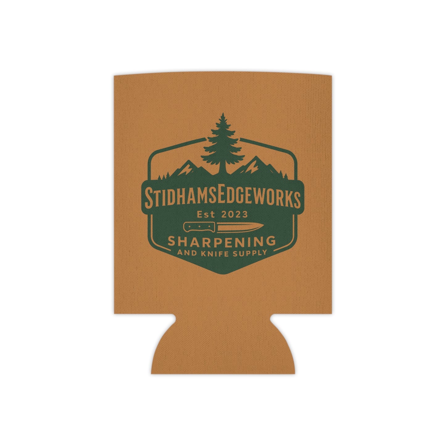 Outdoor Adventure Can Cooler, Personalized Gift for Dad, Camping Accessory, Birthday Present, BBQ Essential, Brewery Keepsake