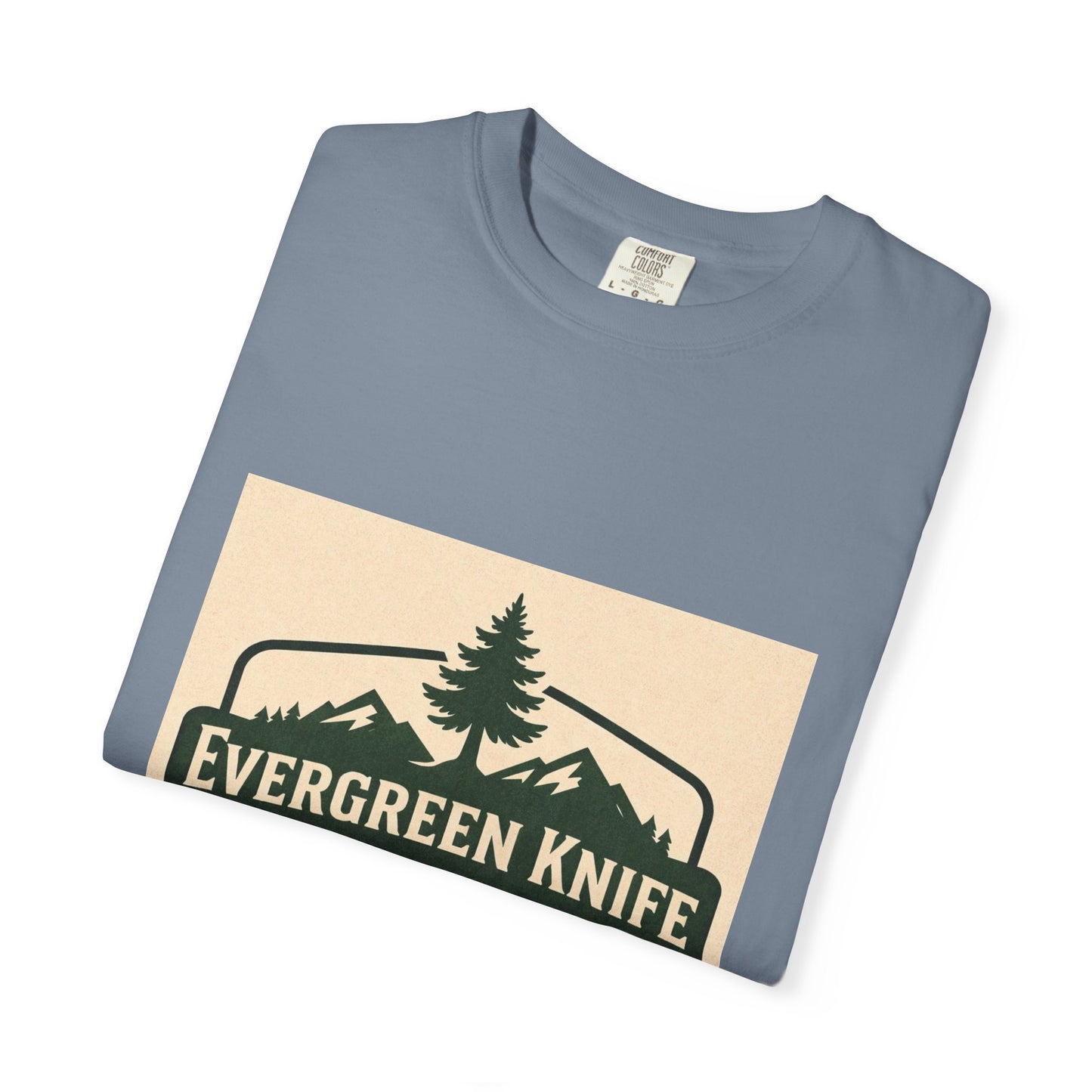 Evergreen Knife Supply T-Shirt — Outdoor Camping Logo Tee