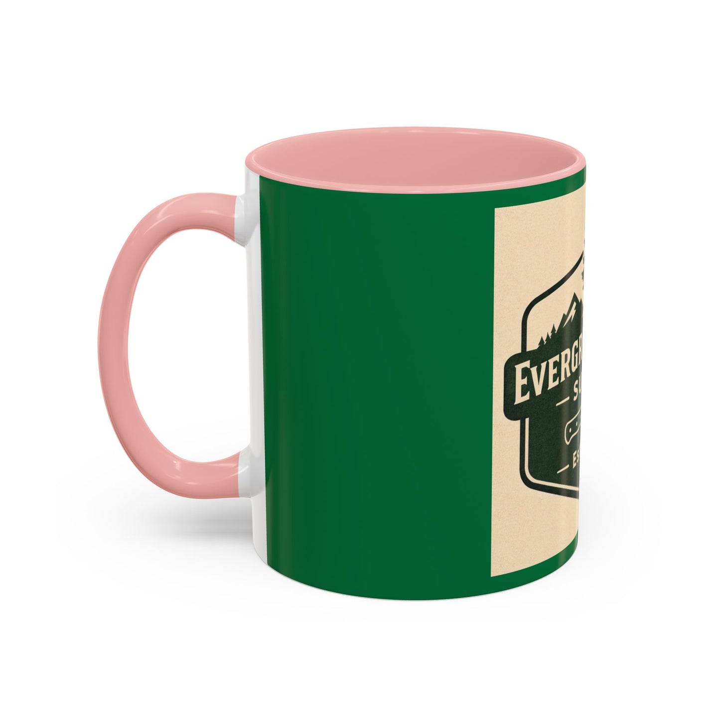 Evergreen Knife Supply Coffee Mug — Rustic Outdoor Camper 11/15oz Accent Mug