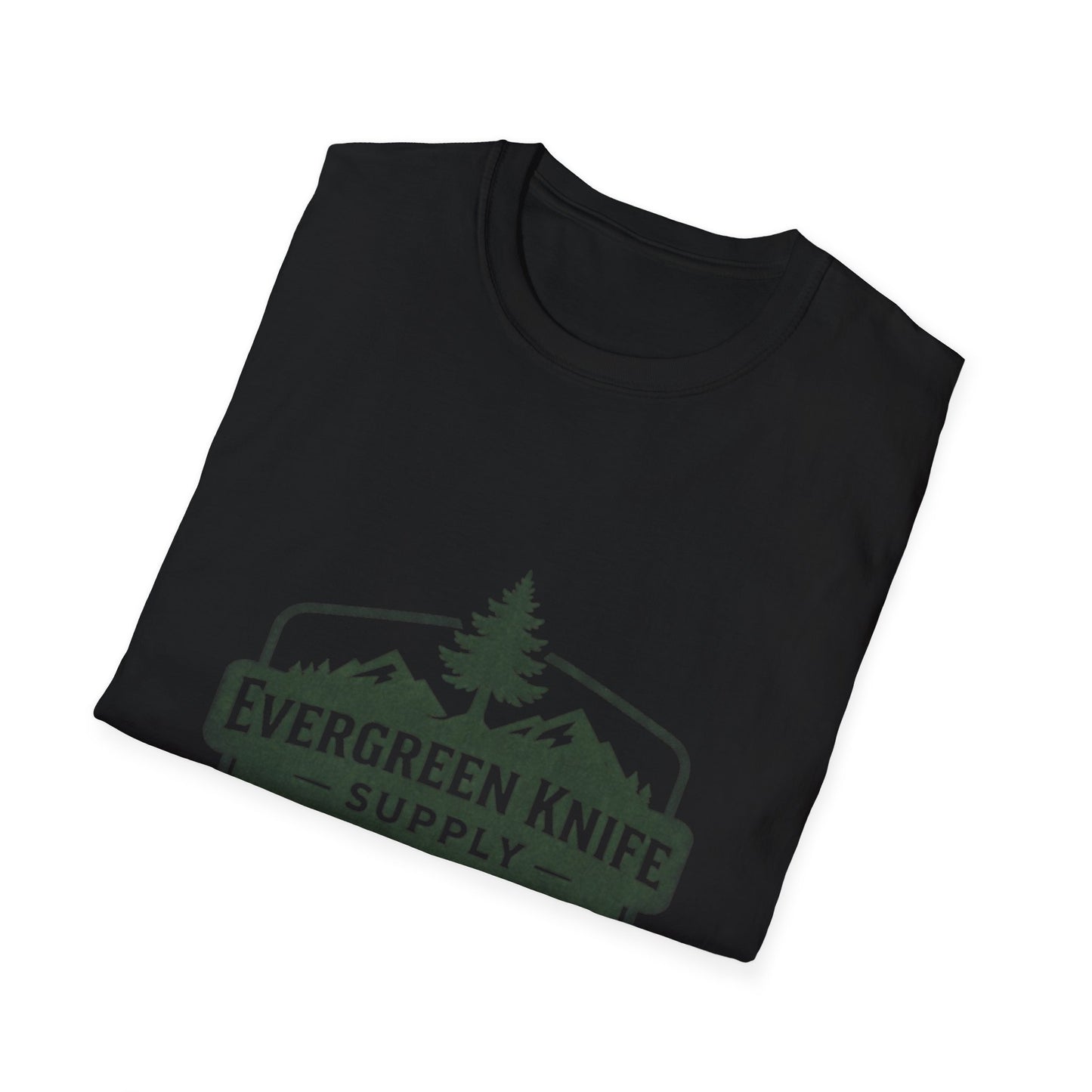 Evergreen Knife Supply Logo T-Shirt — Outdoor Camping Gear Tee