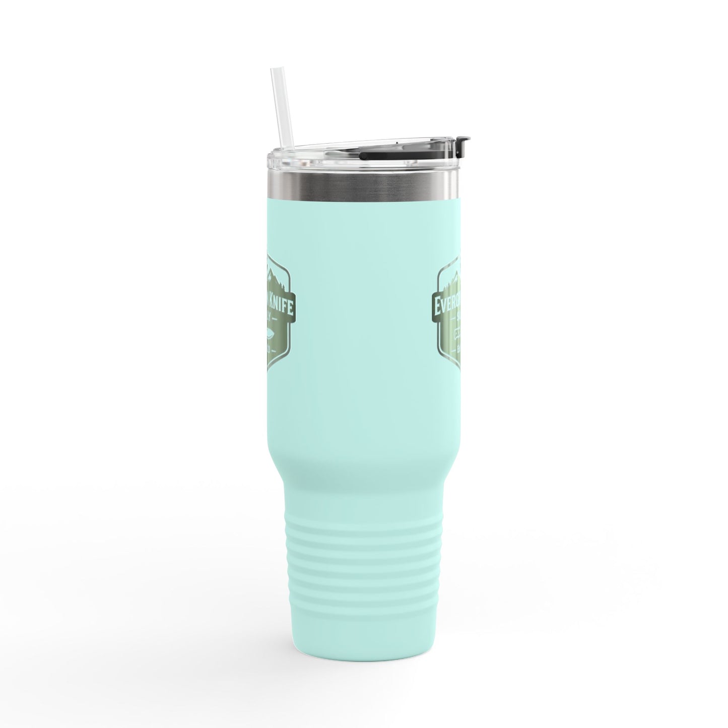 Evergreen Knife Supply 40oz Insulated Travel Mug - Outdoor Camping Tumbler