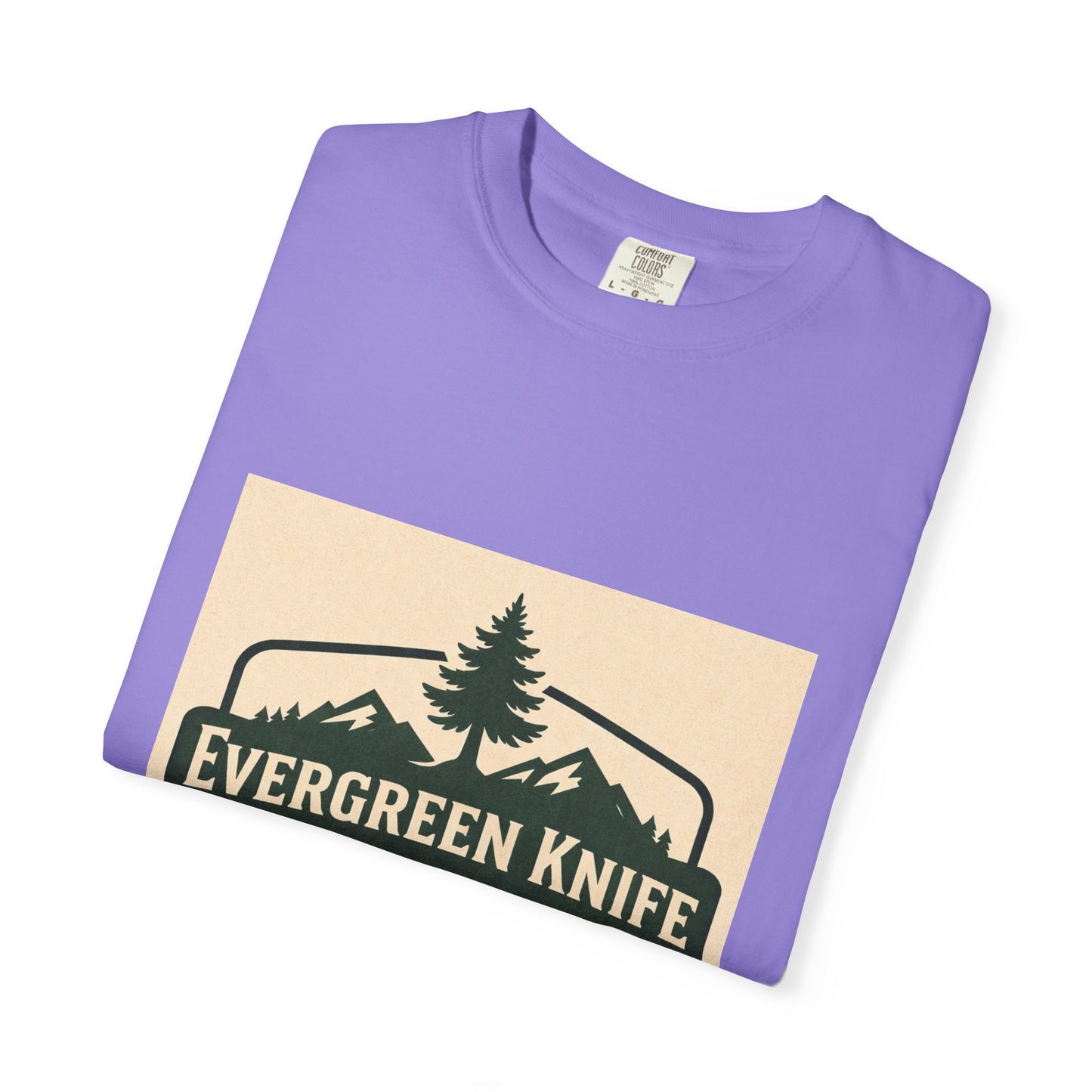Evergreen Knife Supply T-Shirt — Outdoor Camping Logo Tee