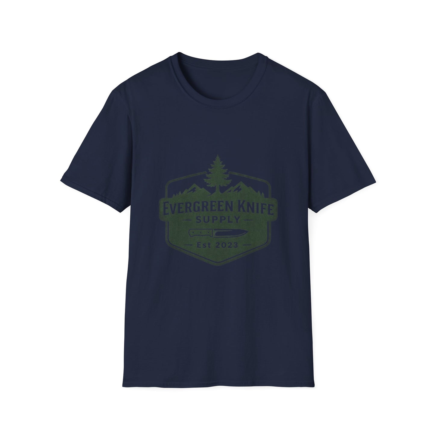Evergreen Knife Supply Logo T-Shirt — Outdoor Camping Gear Tee