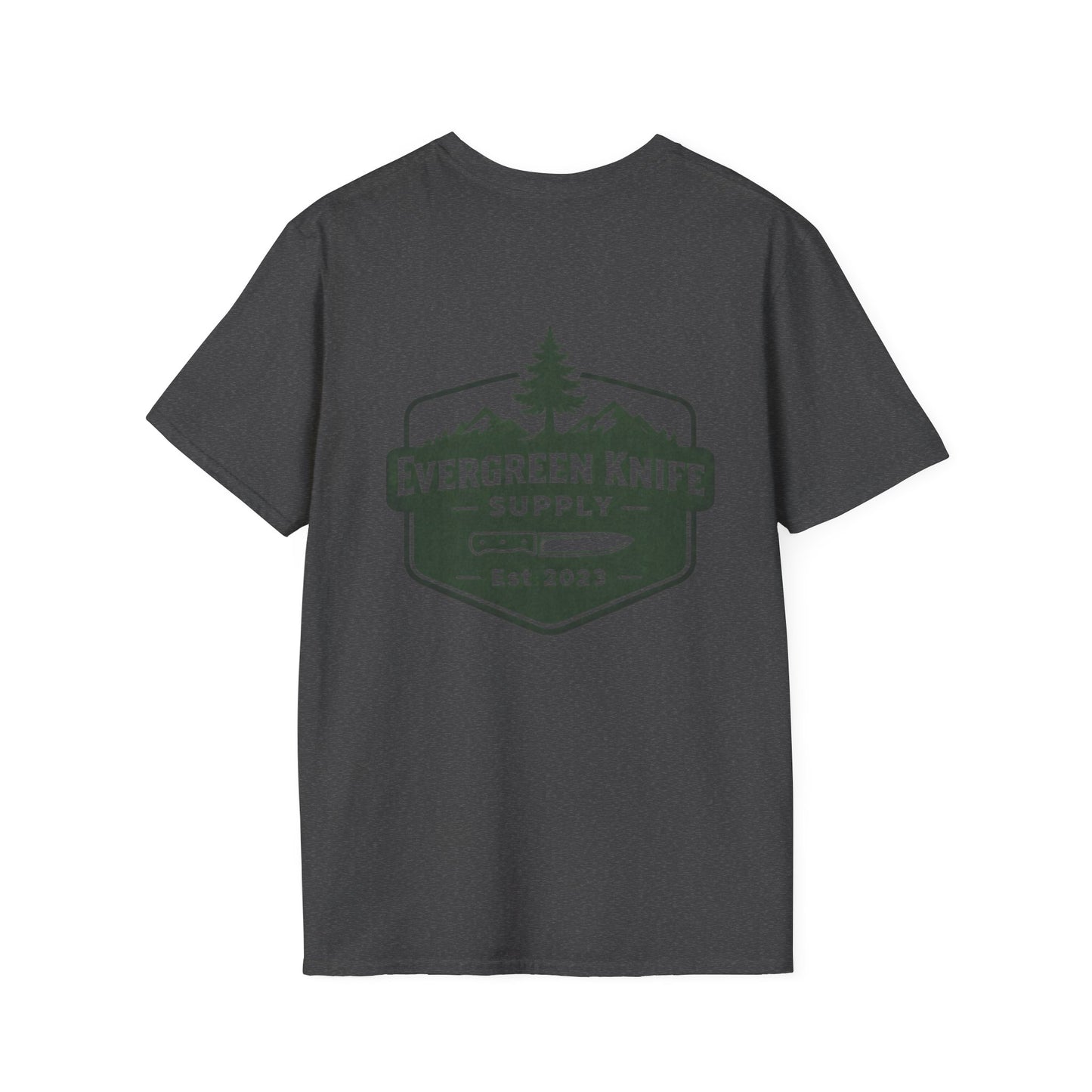 Evergreen Knife Supply Logo T-Shirt — Outdoor Camping Gear Tee