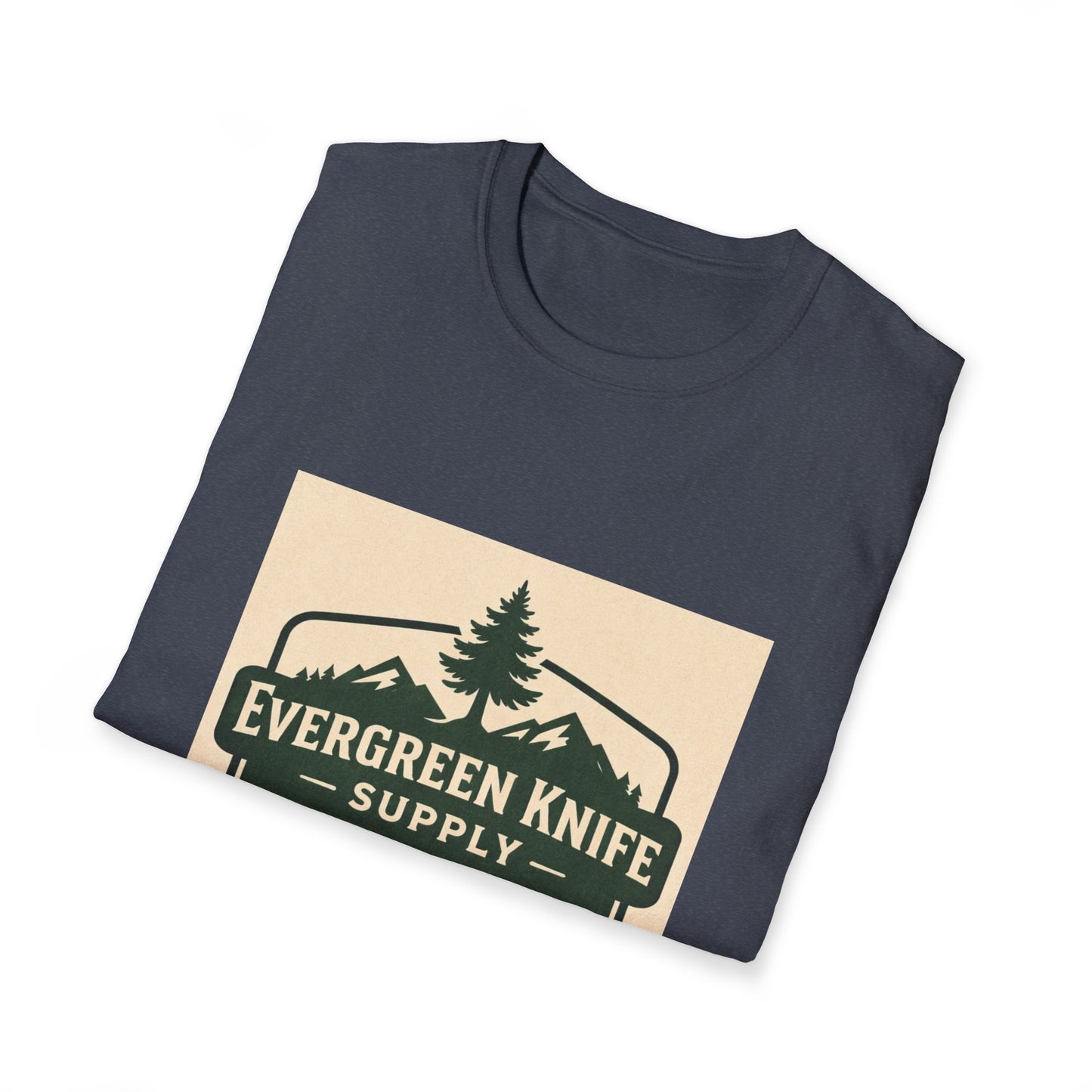 Evergreen Knife Supply Logo T-Shirt — Outdoor Camping Gear Tee