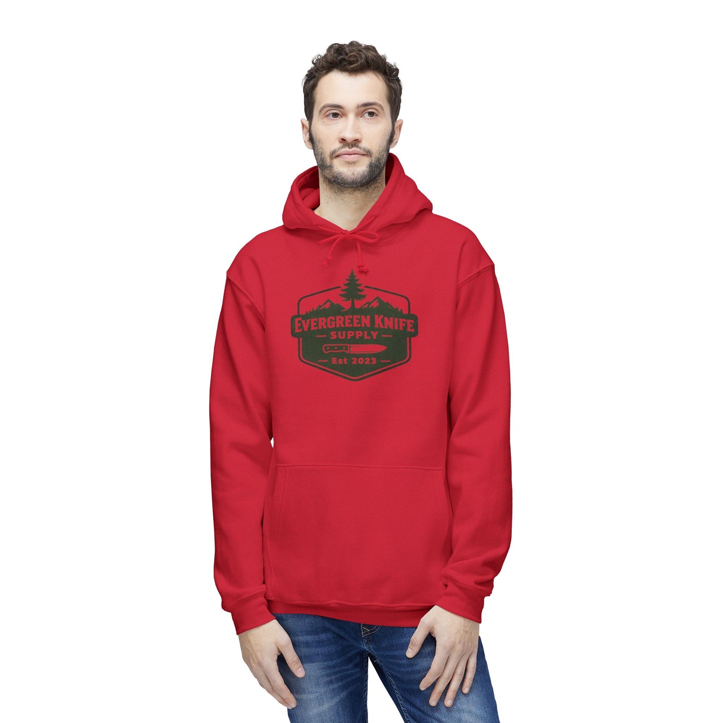 Lumberjack Themed Unisex Hooded Sweatshirt, Cozy Gift for Outdoor Enthusiasts, Tree Lover's Apparel, Perfect for Fall Camping
