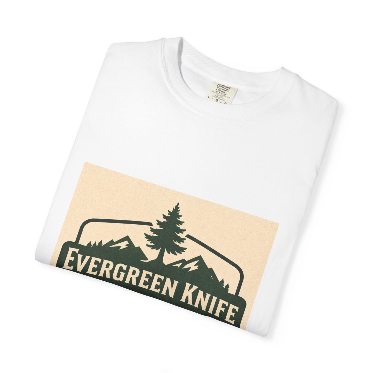 Evergreen Knife Supply T-Shirt — Outdoor Camping Logo Tee