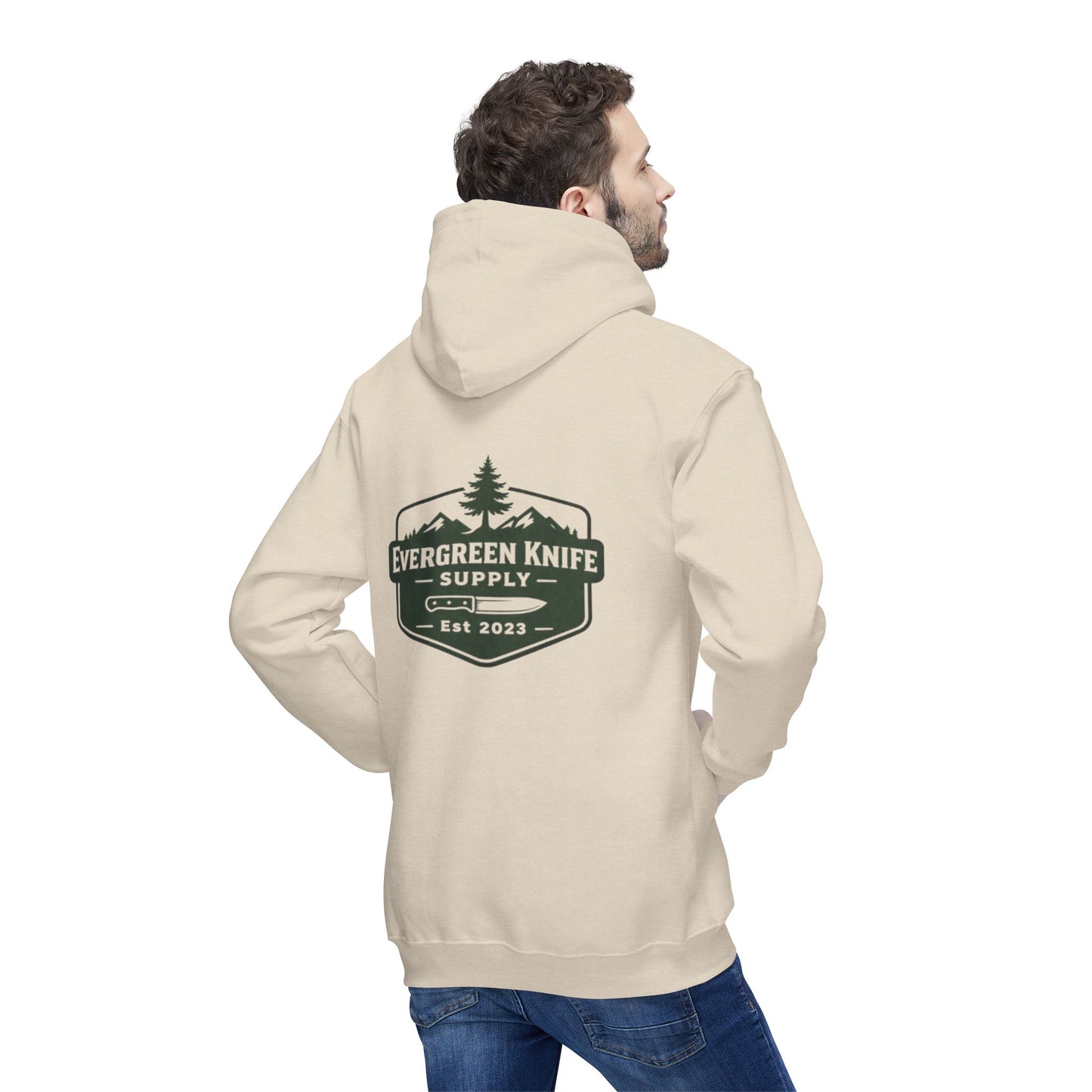 Lumberjack Themed Unisex Hooded Sweatshirt, Cozy Gift for Outdoor Enthusiasts, Tree Lover's Apparel, Perfect for Fall Camping
