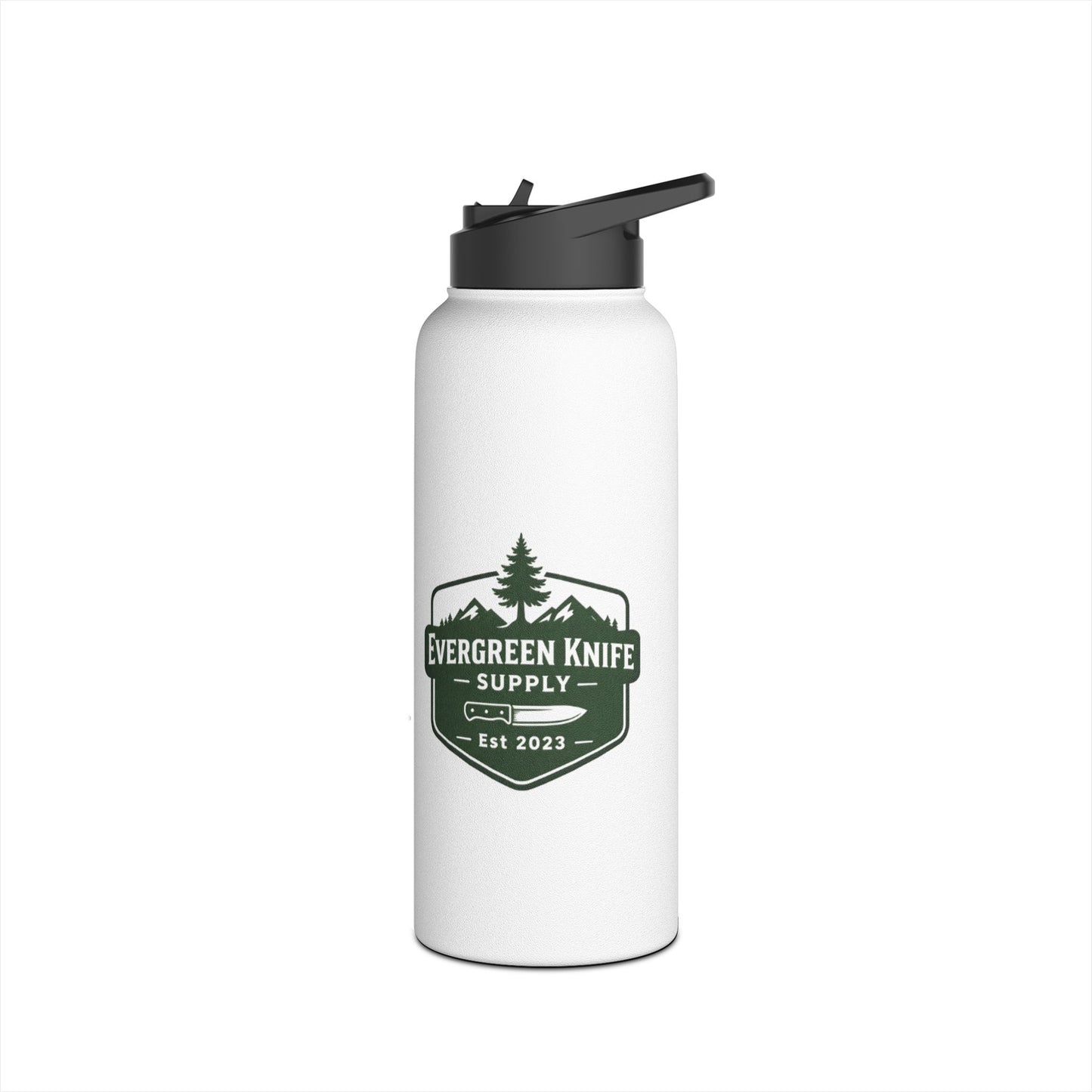 Everglades Park Badge Stainless Steel Water Bottle – Outdoor Adventure Insulated Bottle